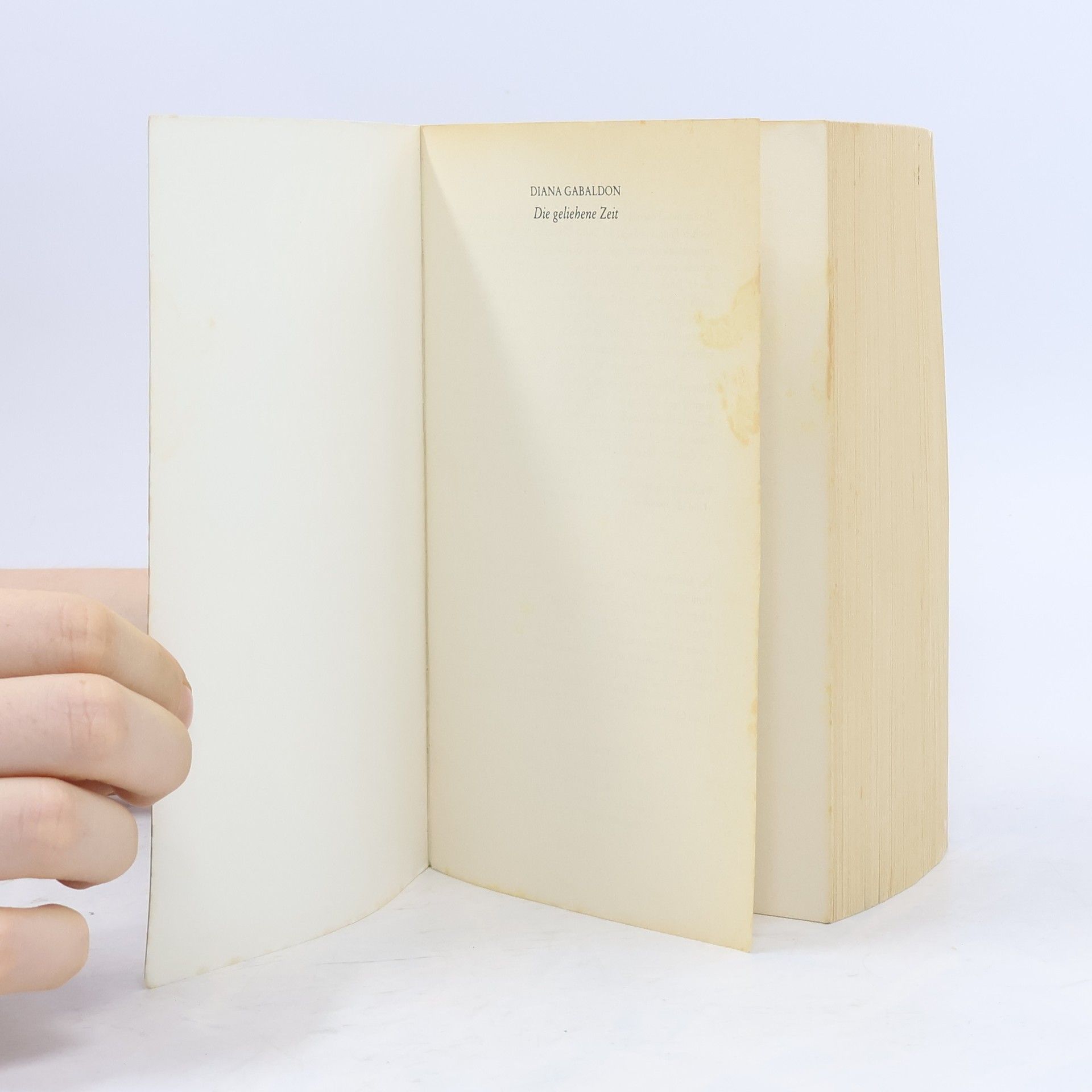 Diana Gabaldon Die geliehene Zeit