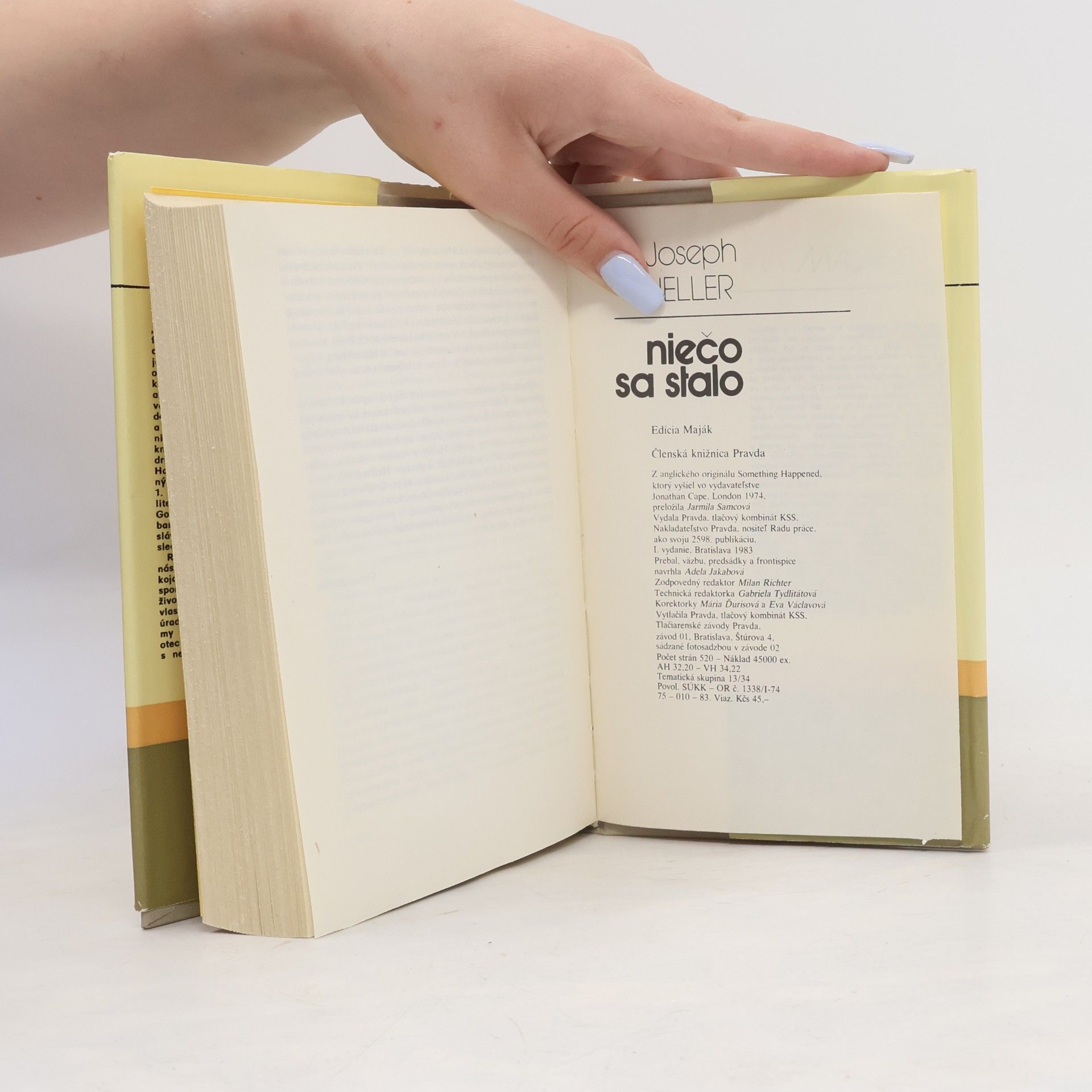 Joseph Heller Niečo sa stalo