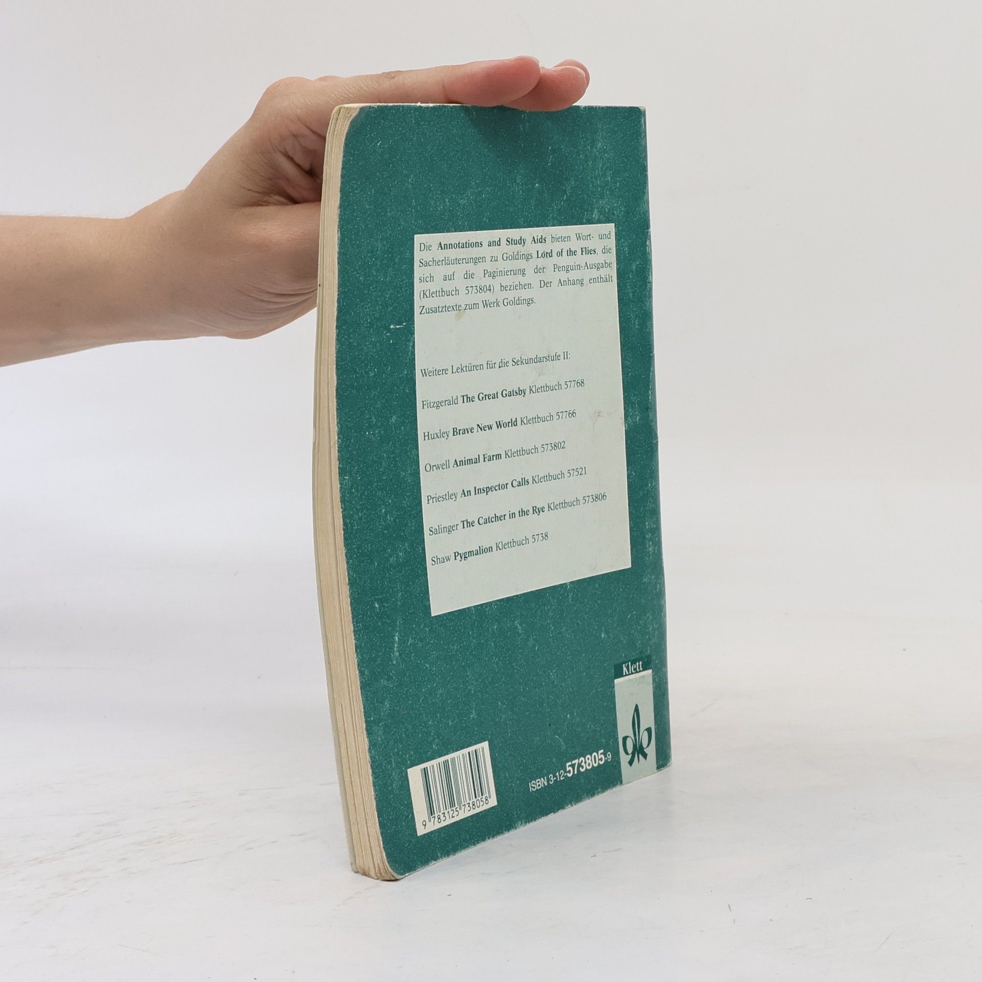 Jennifer Baer Engel William Golding, The Lord of the Flies - Annotations and Study Aids