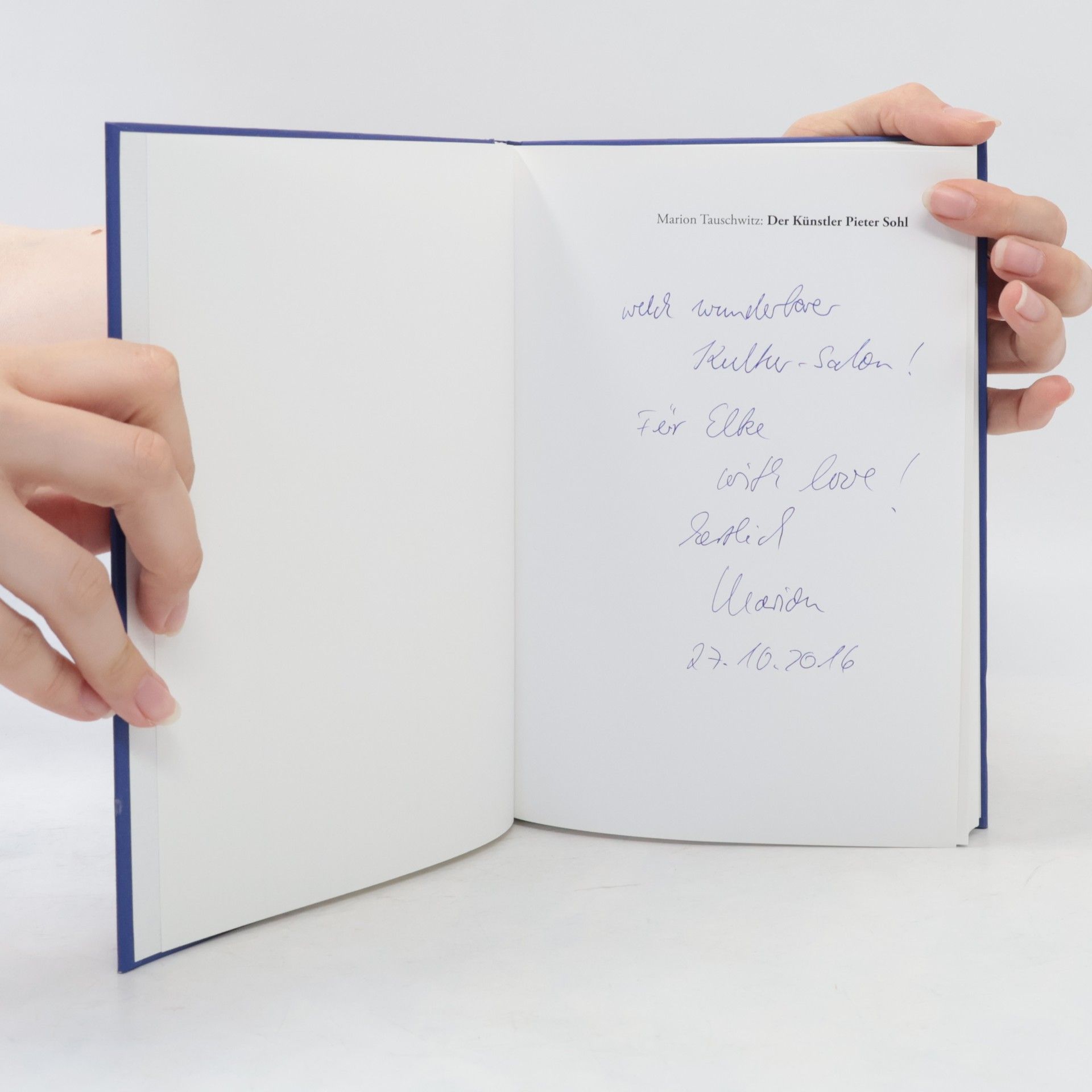 Marion Tauschwitz Der Künstler Pieter Sohl