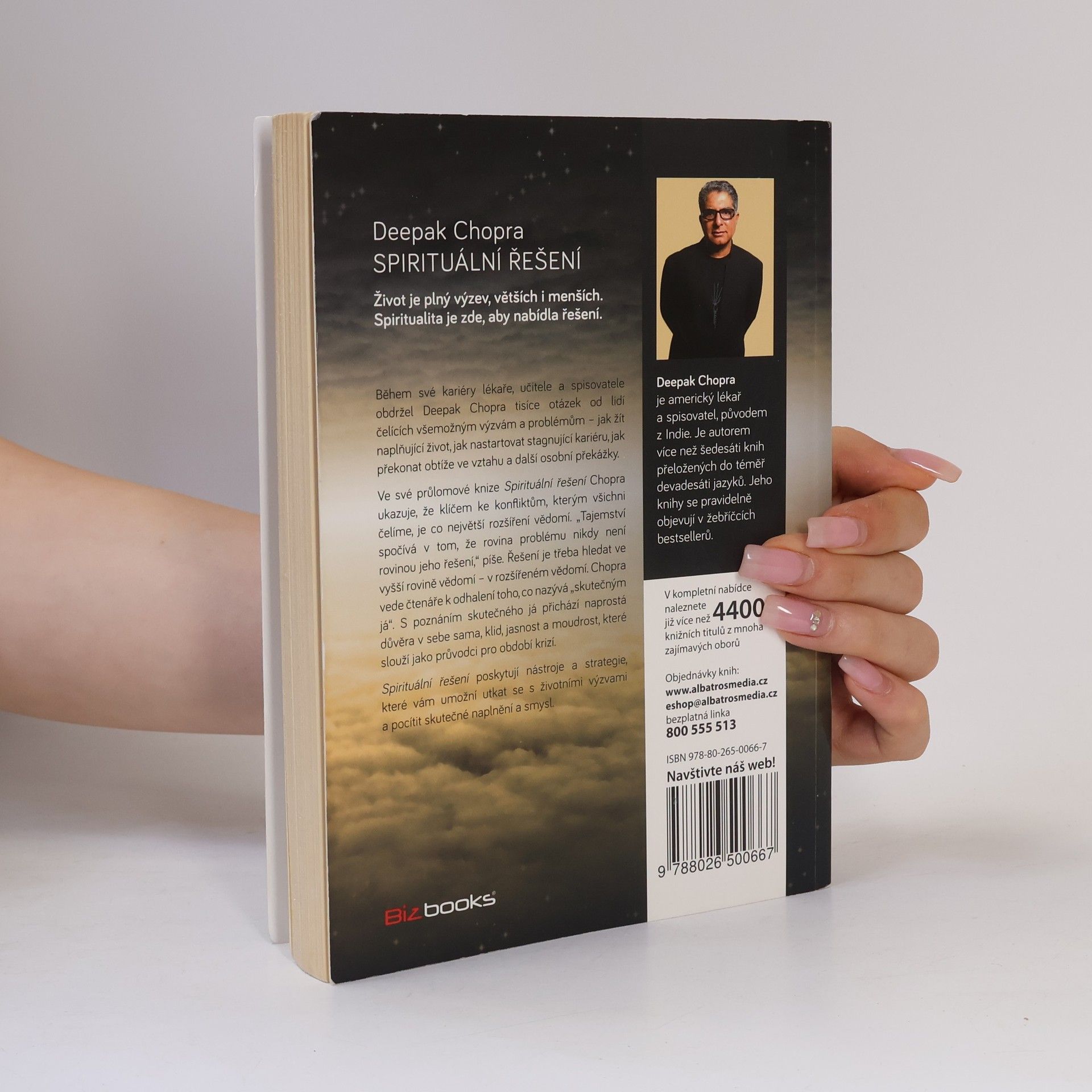 Deepak Chopra Spirituální řešení : odpovědi na nejdůležitější životní otázky