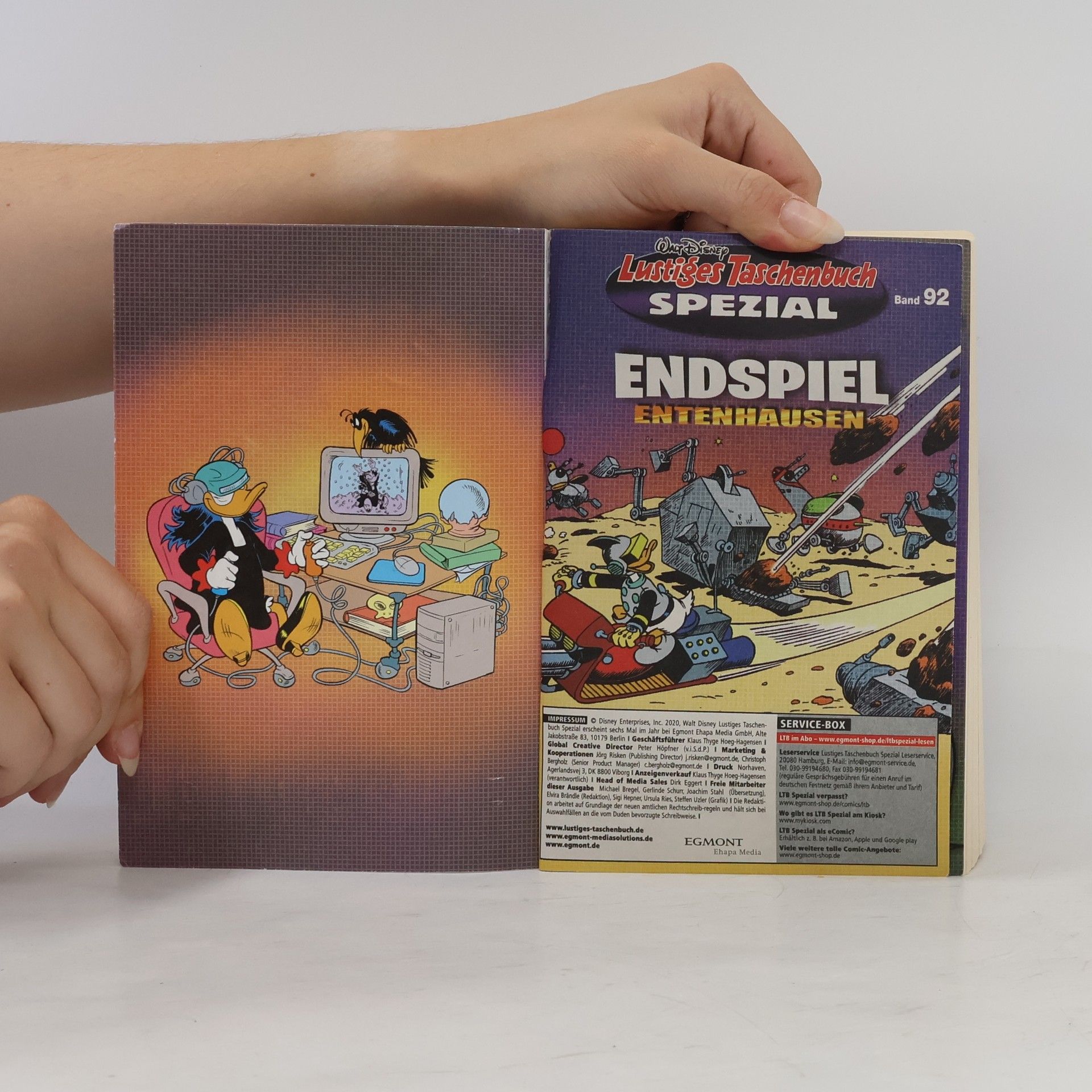 Walt Disney Lustiges Taschenbuch Spezial 92. Endspiel