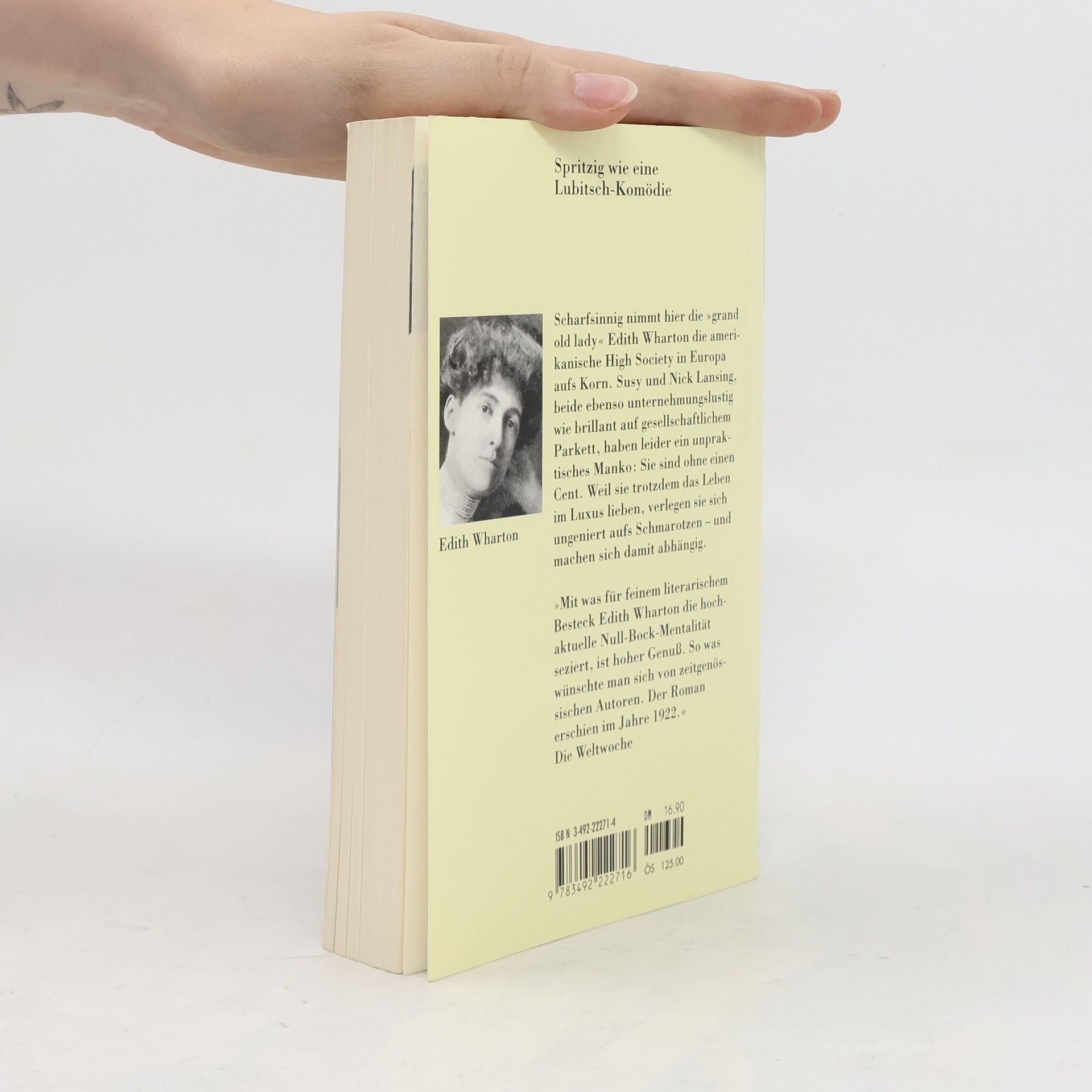 Edith Wharton Der flüchtige Schimmer des Mondes