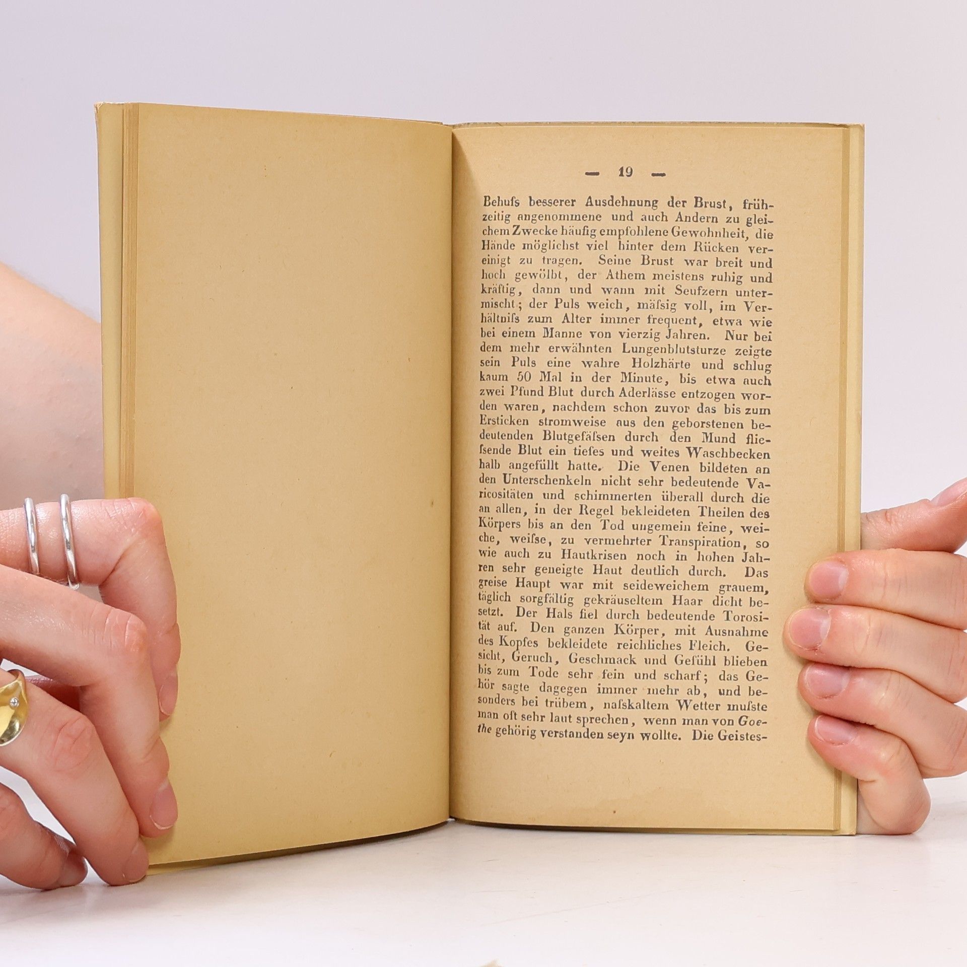 Carl Vogel Die letzte Krankheit Goethe's