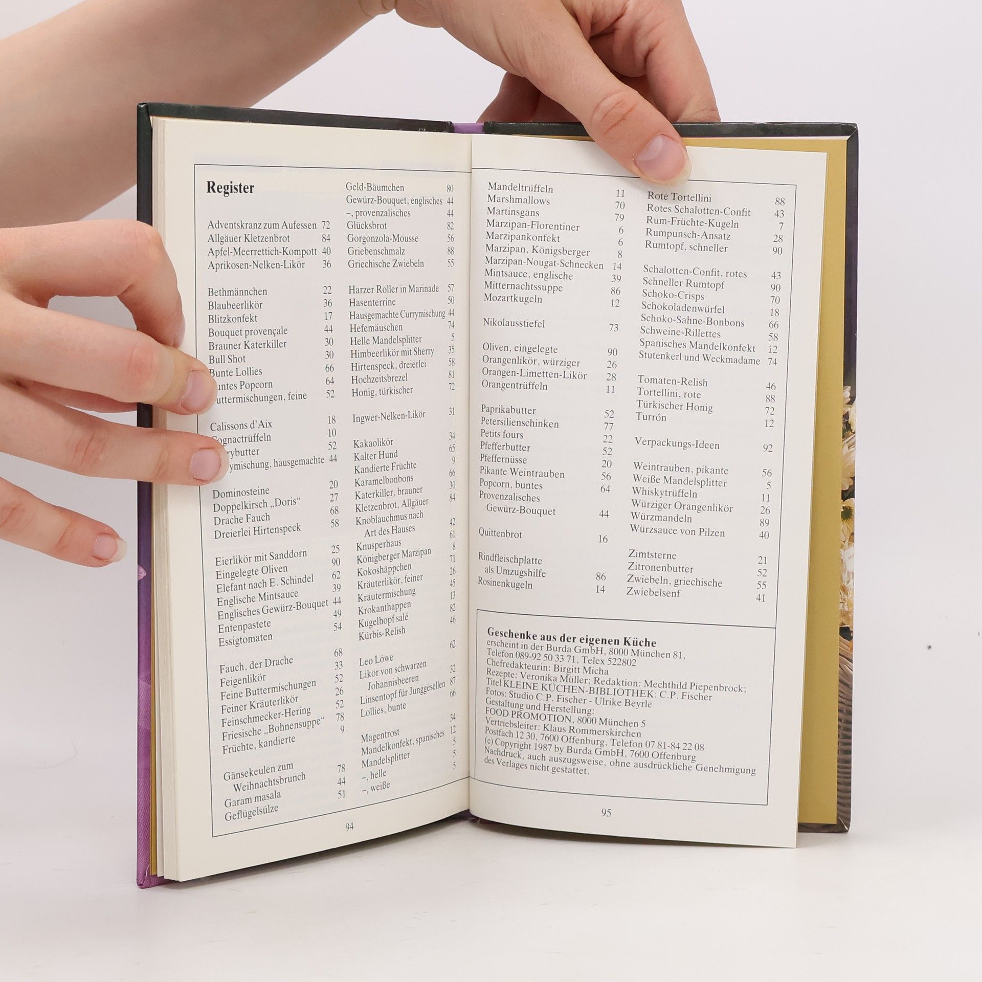 Various authors Geschenke aus der eigenen Küche