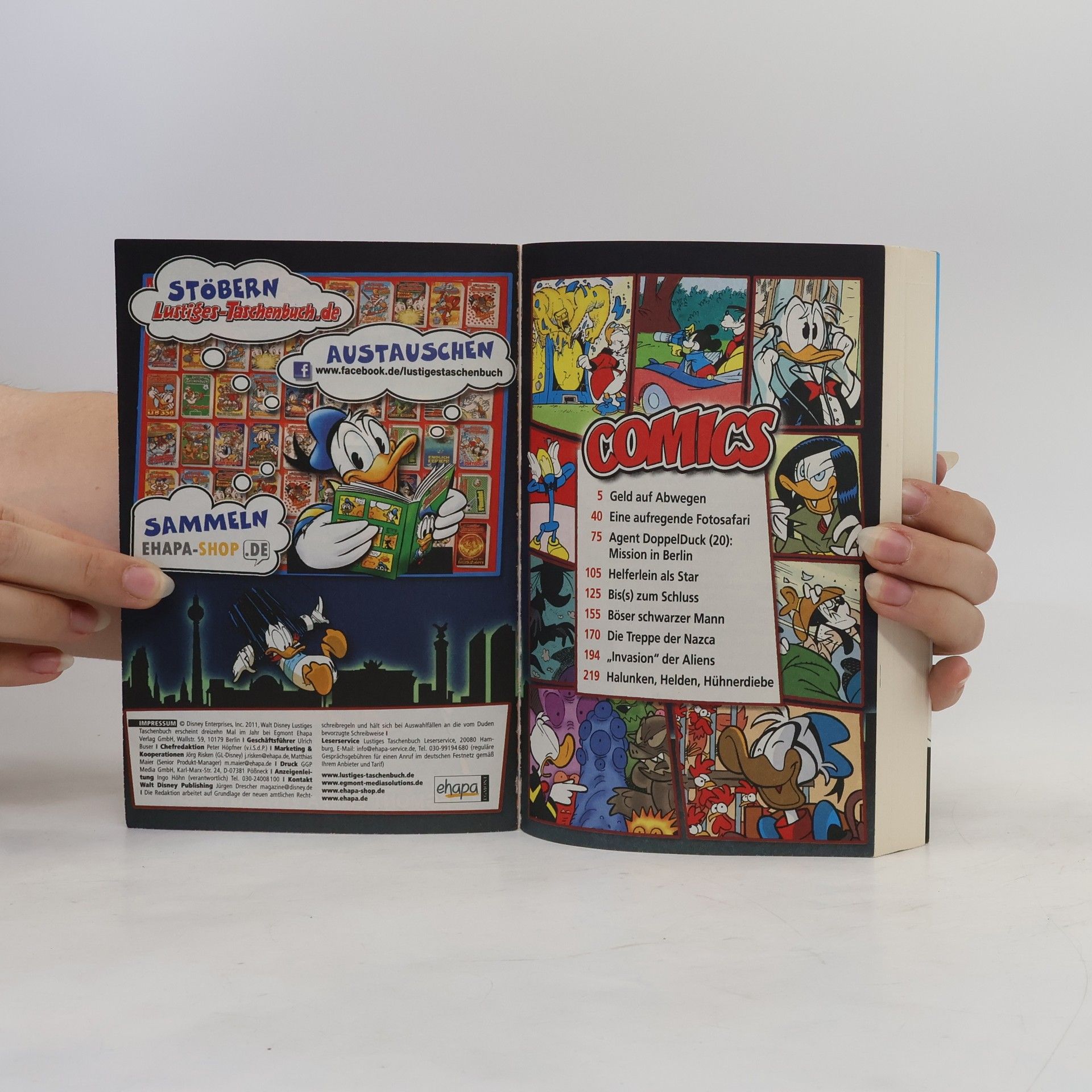 Walt Disney Lustiges Taschenbuch 421. Mission in Berlin