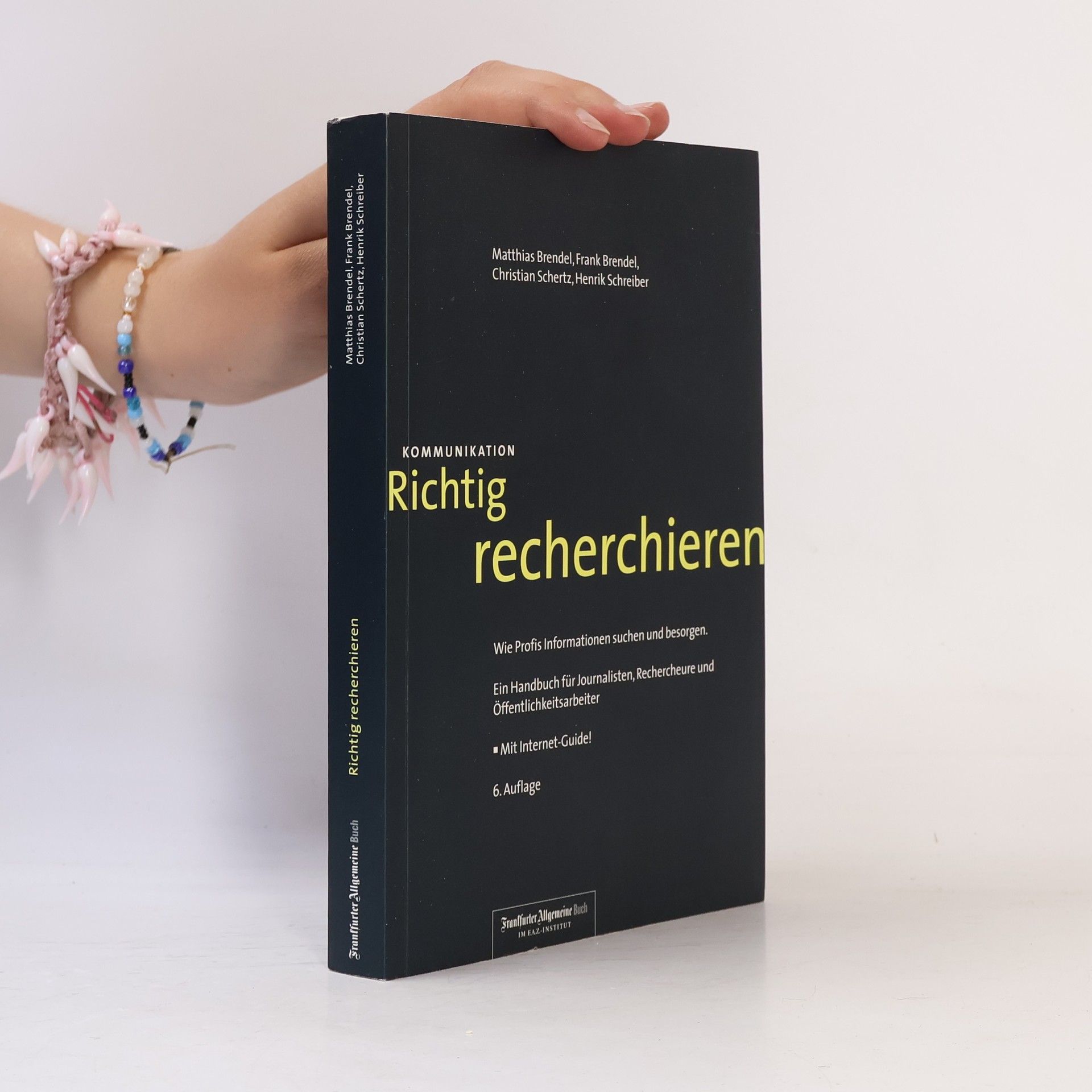 Matthias Brendel Richtig recherchieren