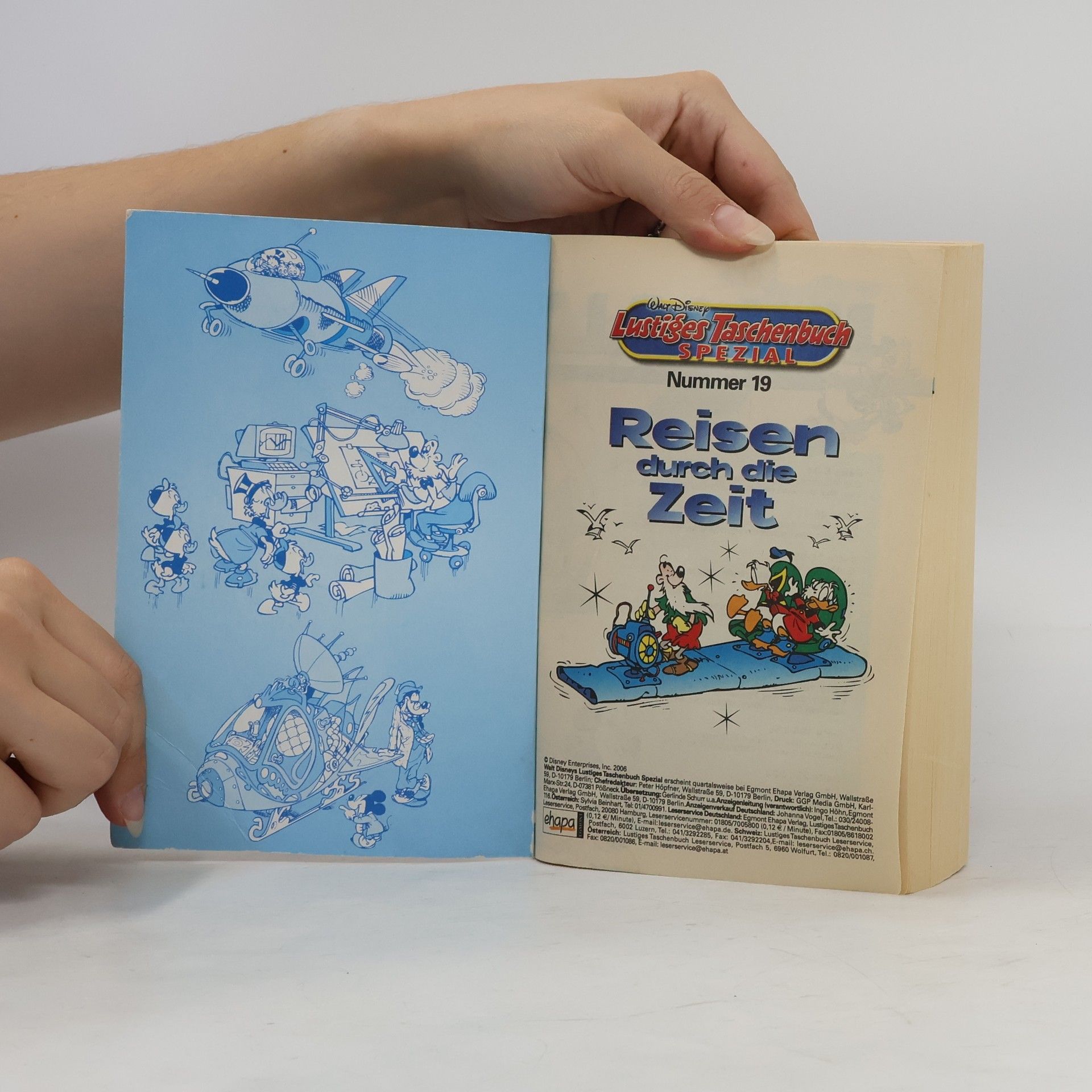 Walt Disney Lustiges Taschenbuch Spezial Band 19. Reisen durch die Zeit