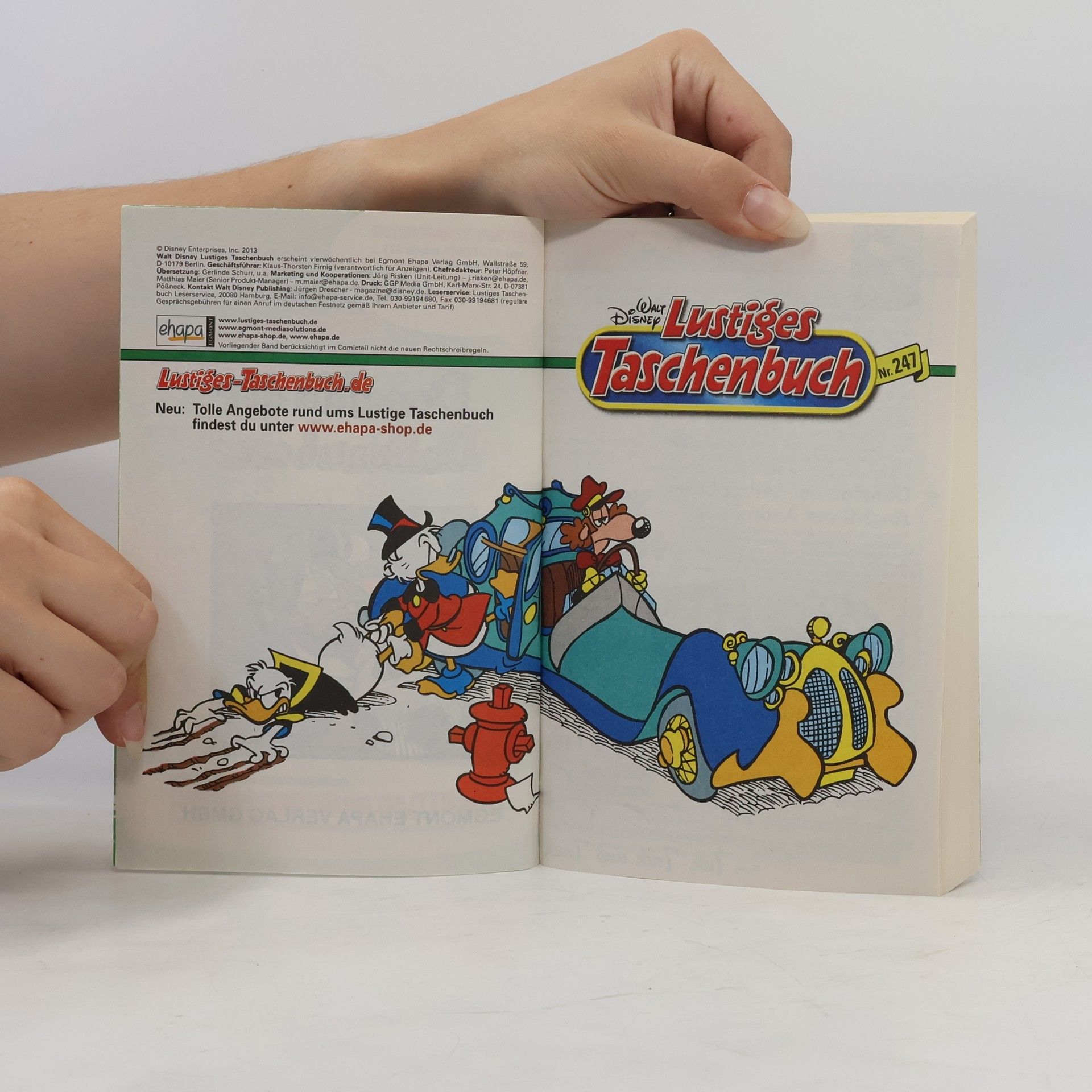 Walt Disney Lustiges Taschenbuch 247. Donaldo der Ballzauberer