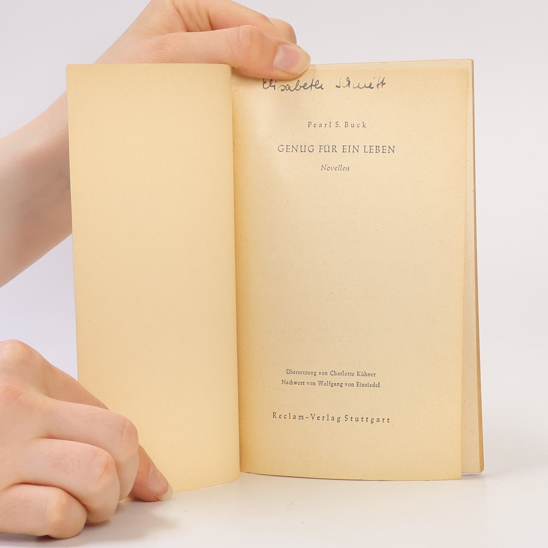 Pearl S. Buck Genug für ein leben