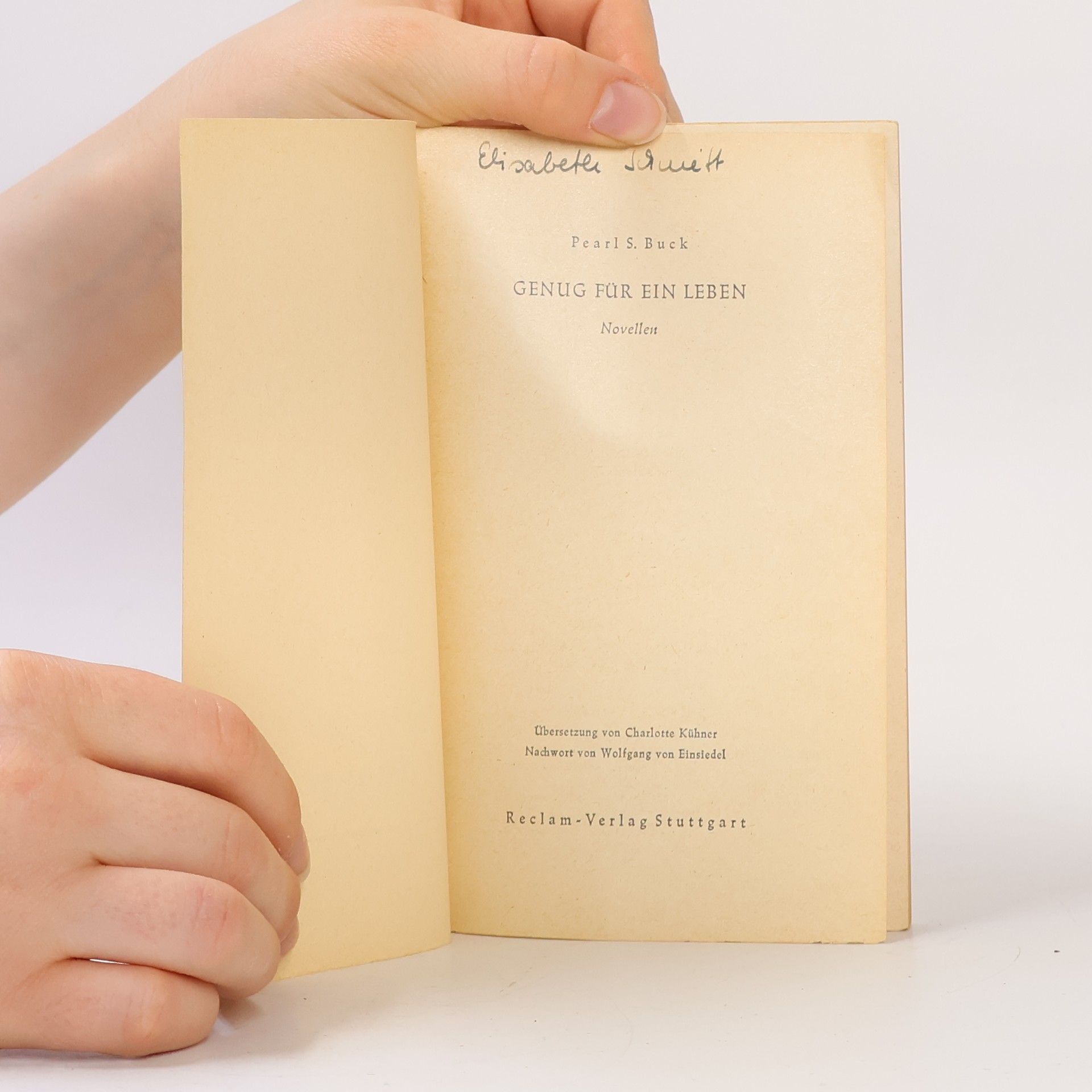 Pearl S. Buck Genug für ein leben