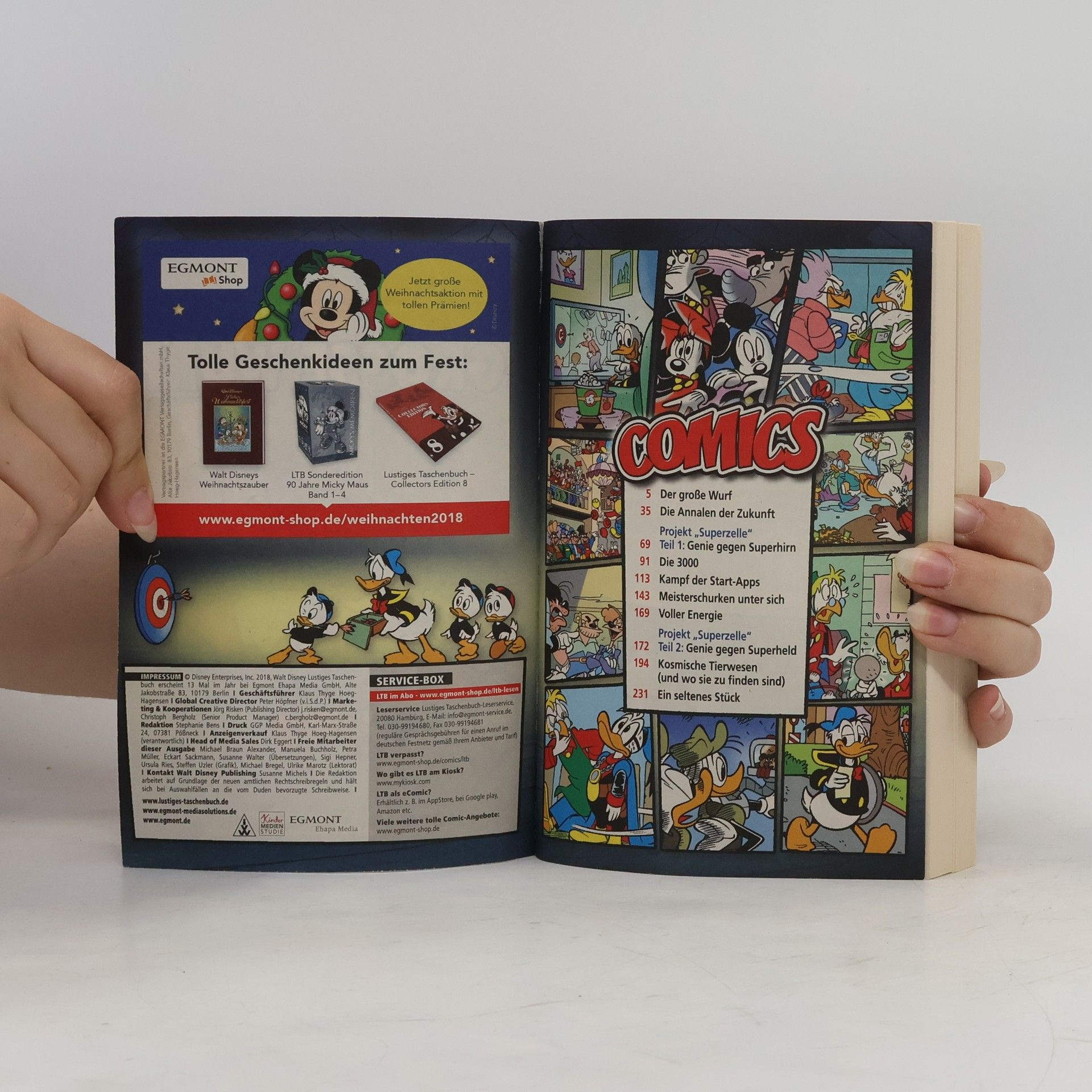 Walt Disney Lustiges Taschenbuch. Der grosse Wurf