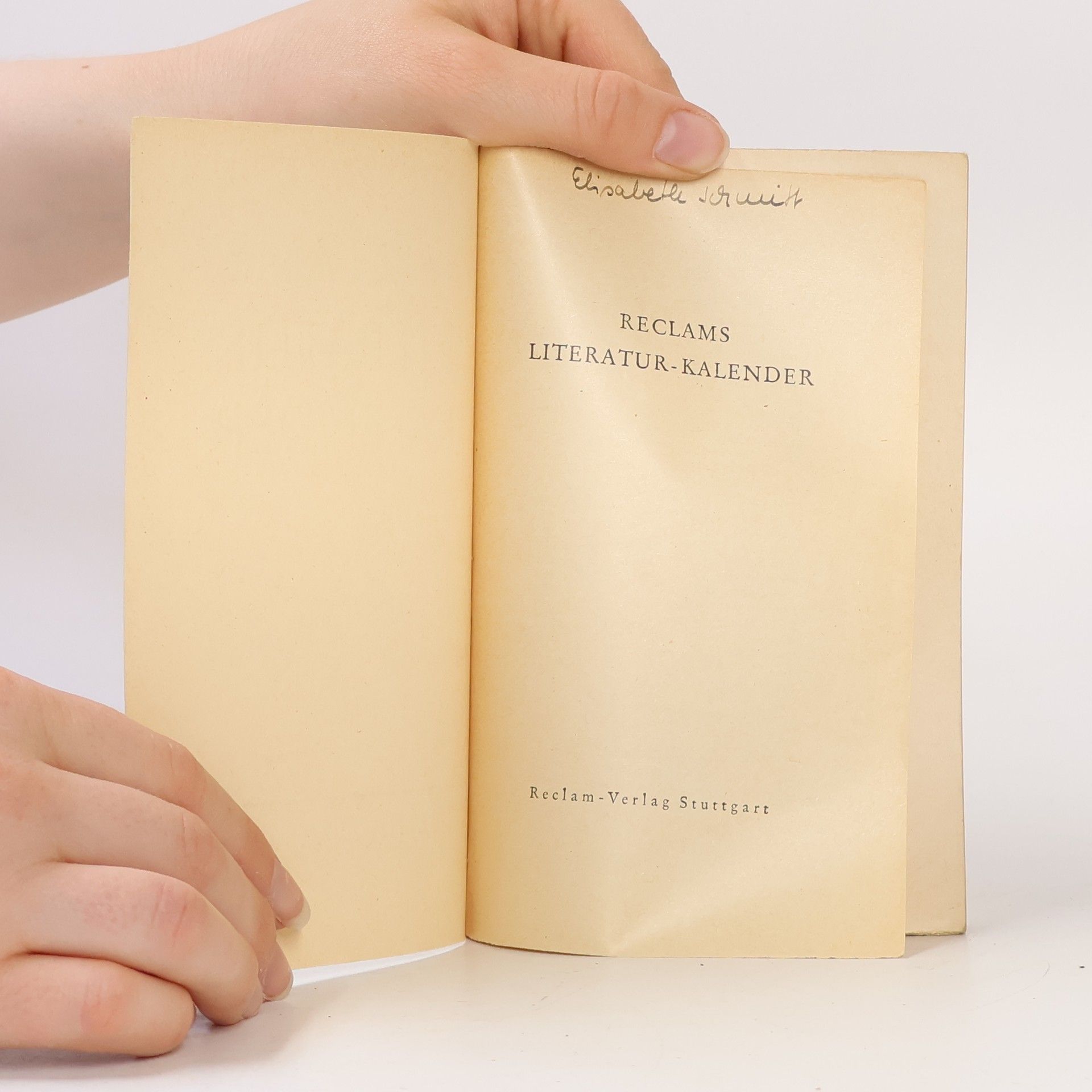 Collectif d'auteurs Reclams Literatur Kalender I/1995