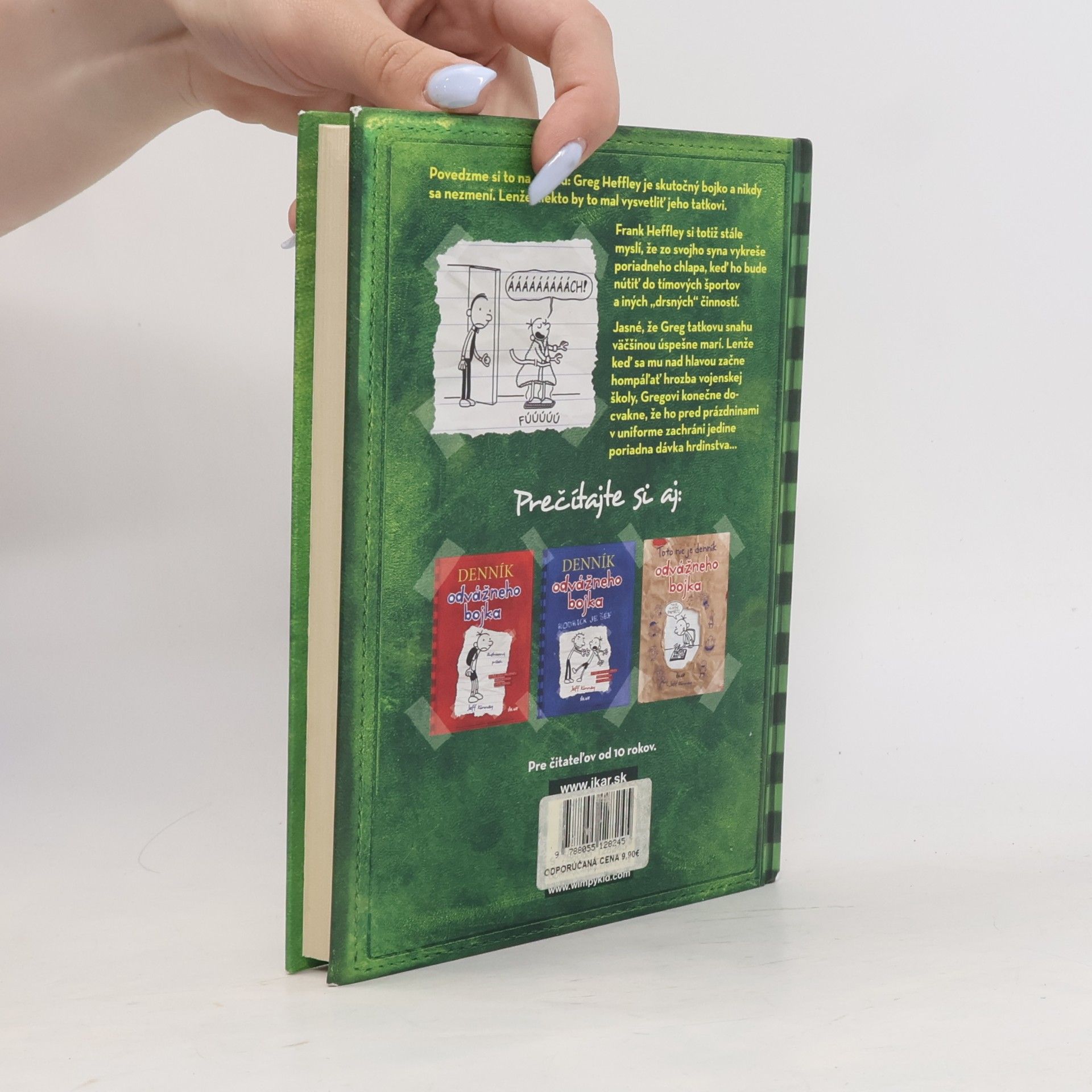 Jeff Kinney Denník odvážného bojka - Posledná kvapka