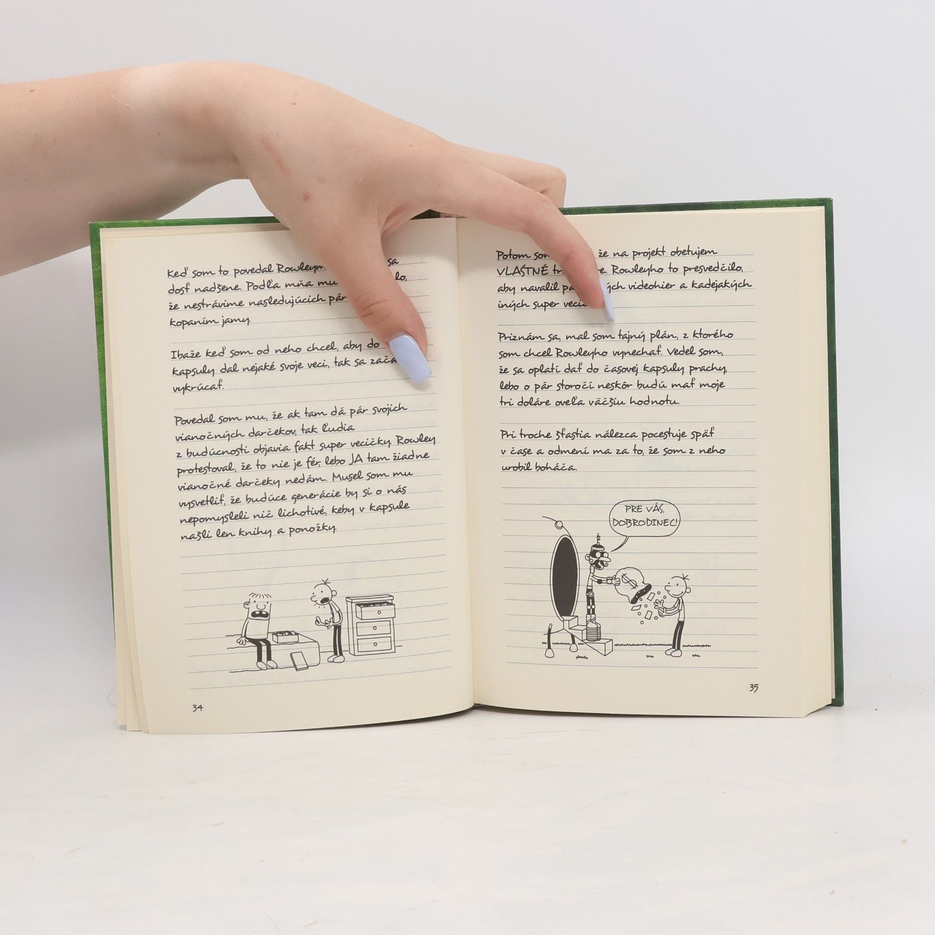 Jeff Kinney Denník odvážného bojka - Posledná kvapka