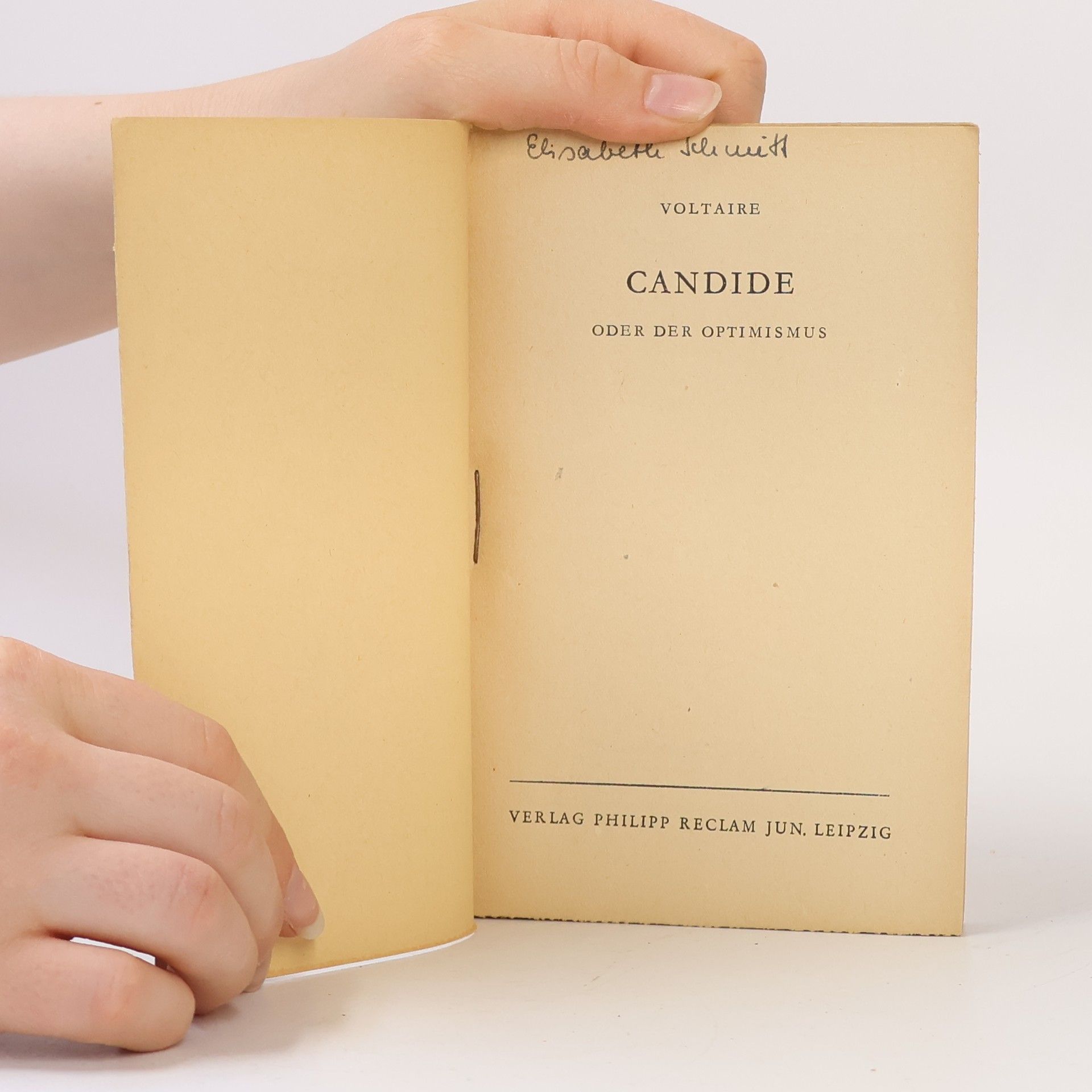 Voltaire Candide