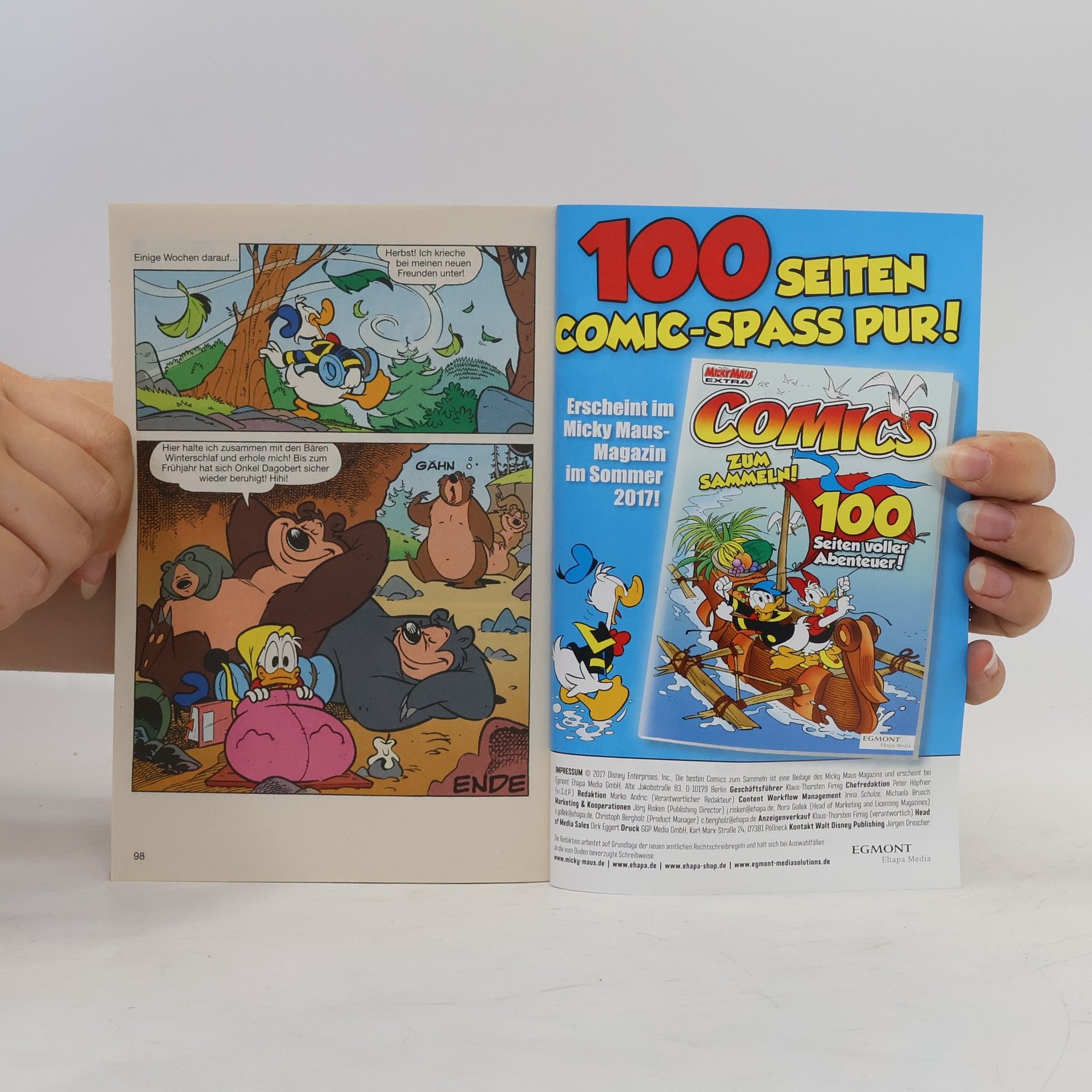 Autorenkollektiv Micky Maus Extra. Comics. Zum Sammeln!
