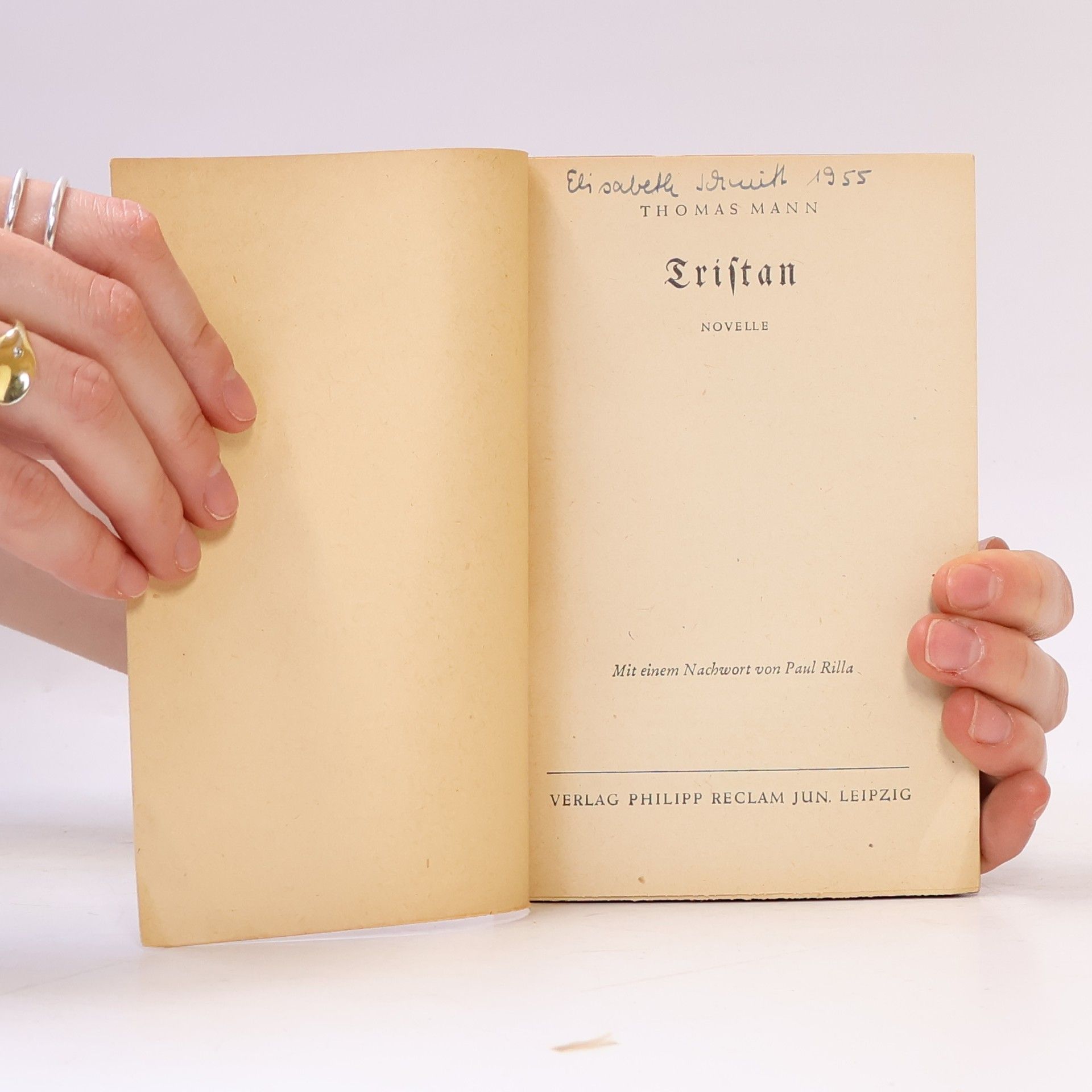 Thomas Mann Tristan