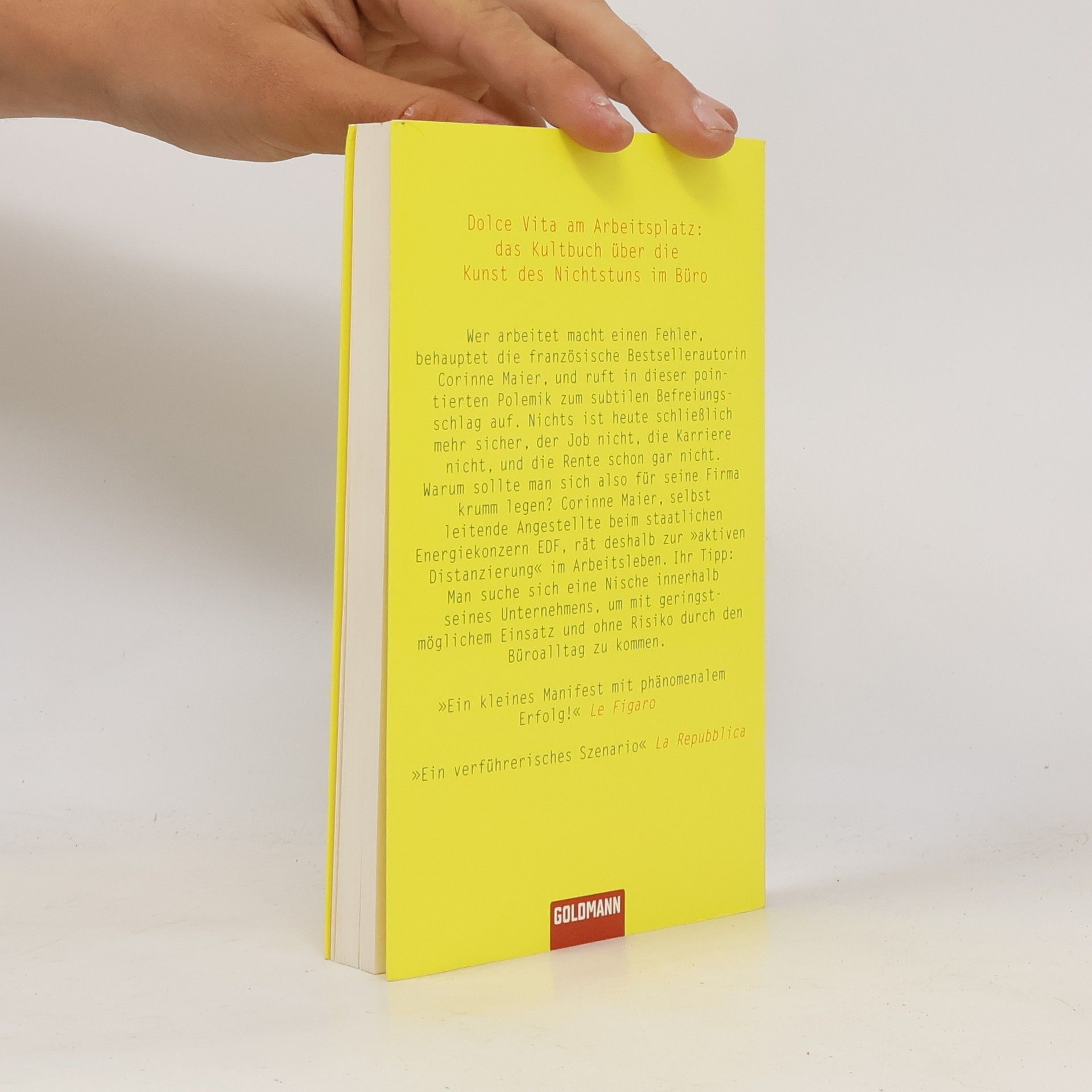 Corinne Maier Die Entdeckung der Faulheit
