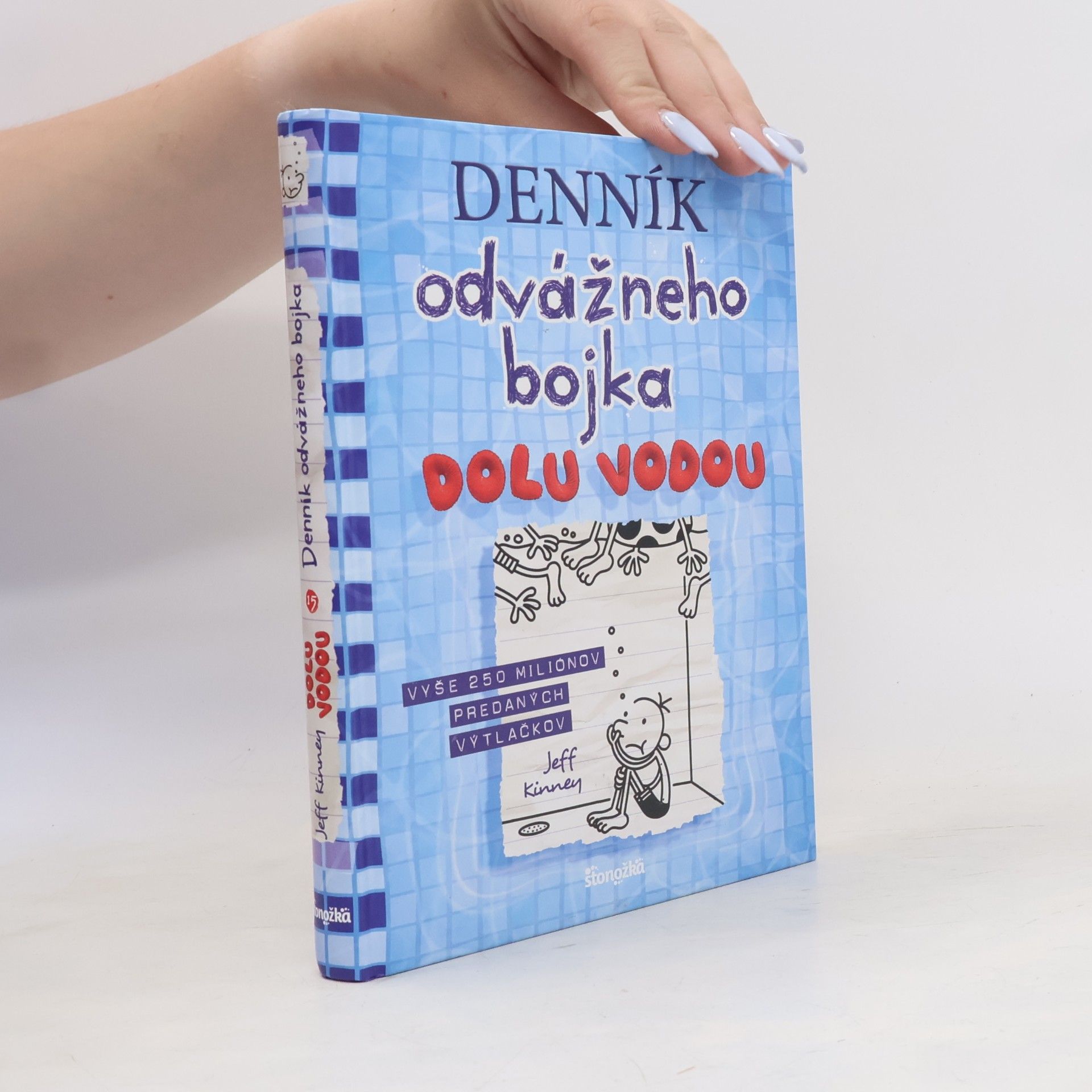 Jeff Kinney Denník odvážného bojka Dolu vodou