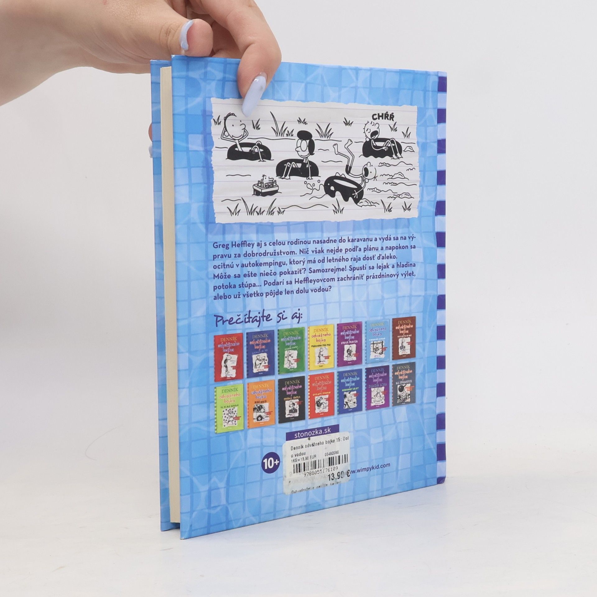 Jeff Kinney Denník odvážného bojka Dolu vodou