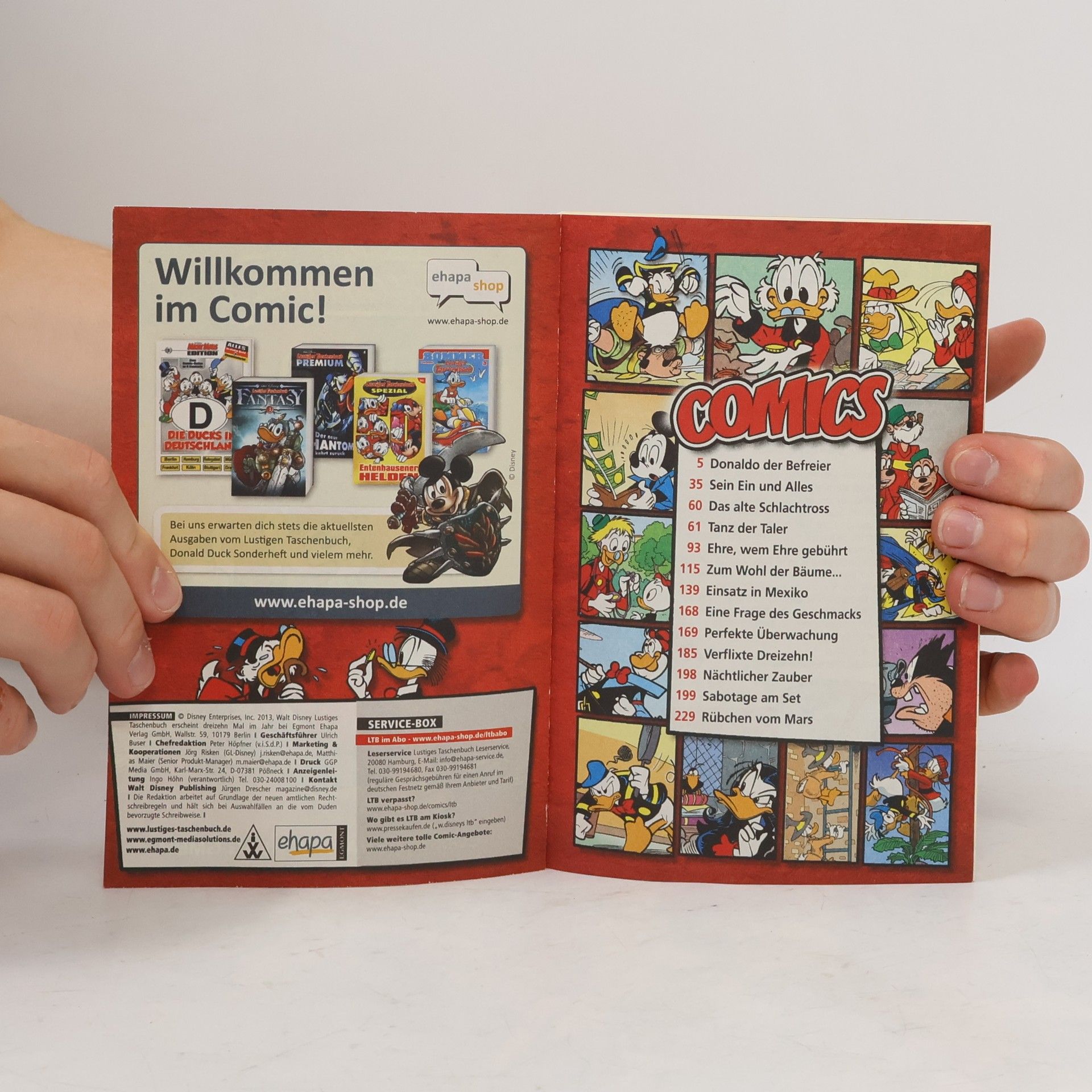 Walt Disney Lustiges Taschenbuch 446. Sein ein und Alles