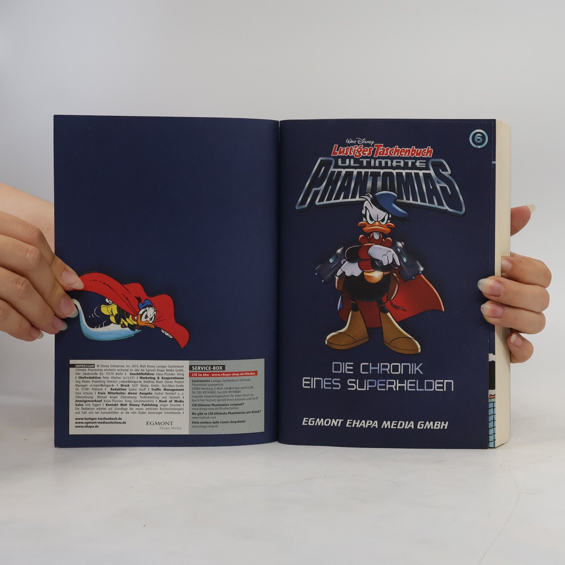 Walt Disney Lustiges Taschenbuch. Ultimate Phantomias 6