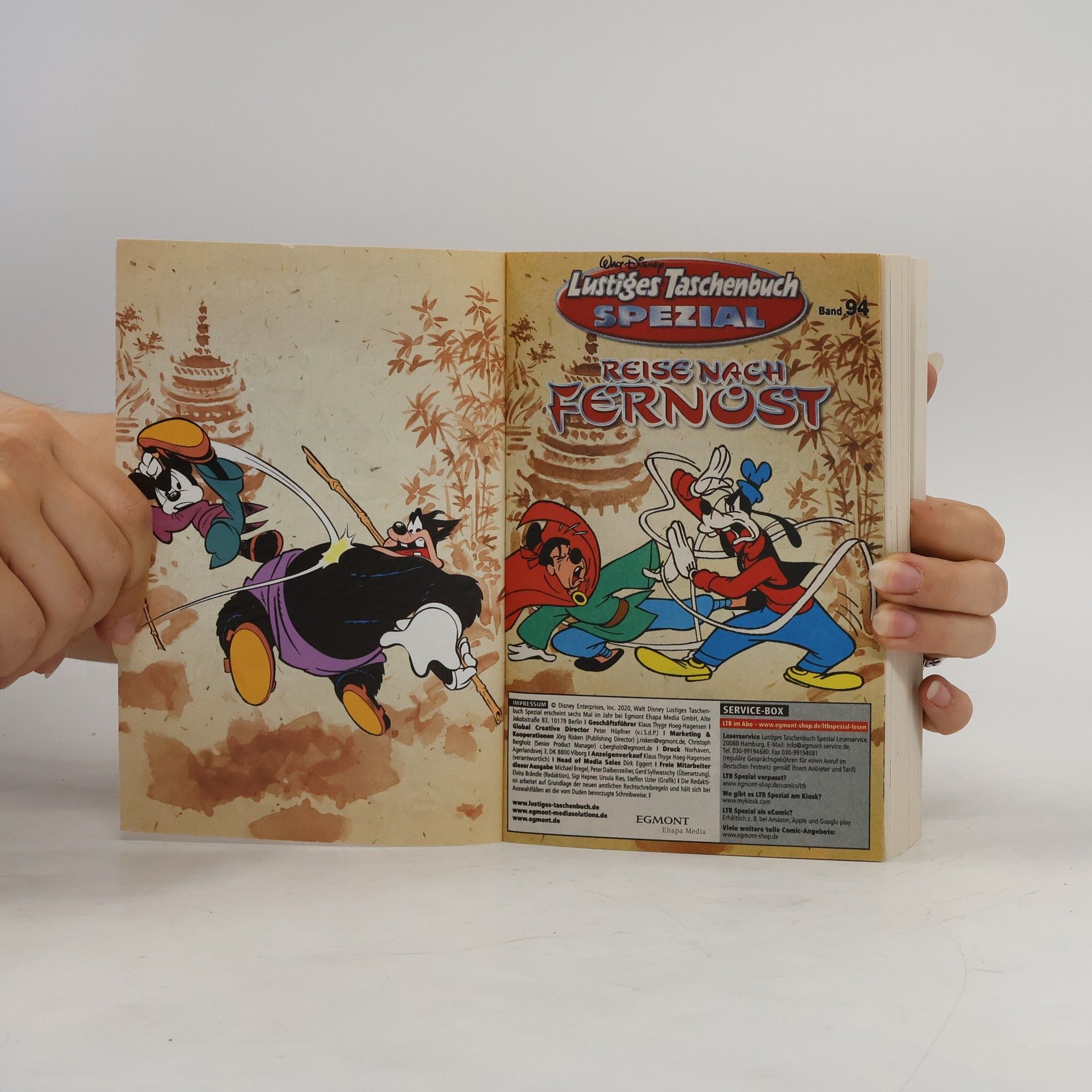 Walt Disney Lustiges Taschenbuch Spezial 94. Reise Nach Fernost