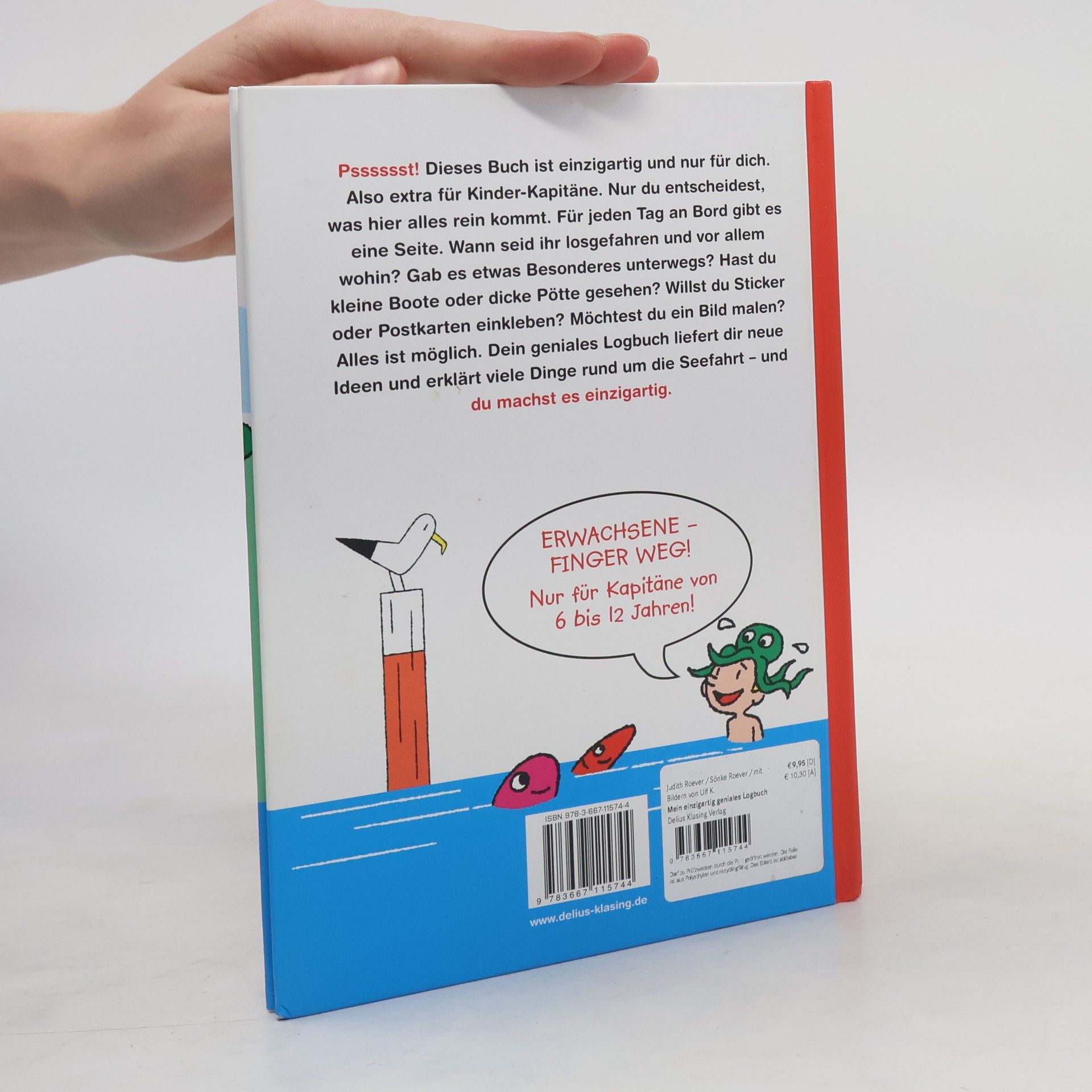 Judith Roever Mein einzigartig geniales Logbuch
