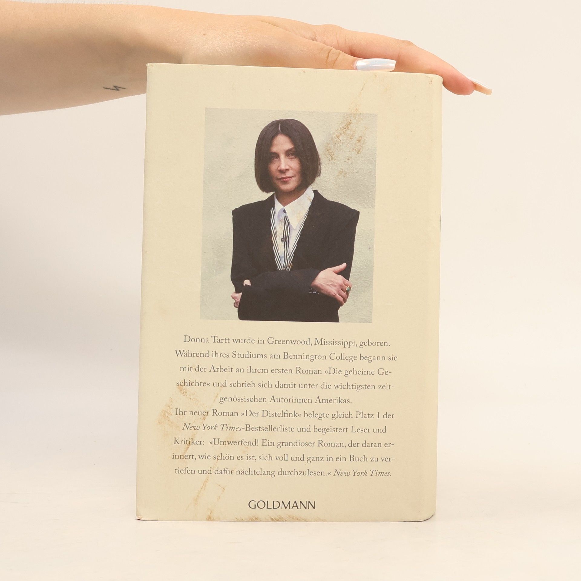 Donna Tartt Der Distelfink
