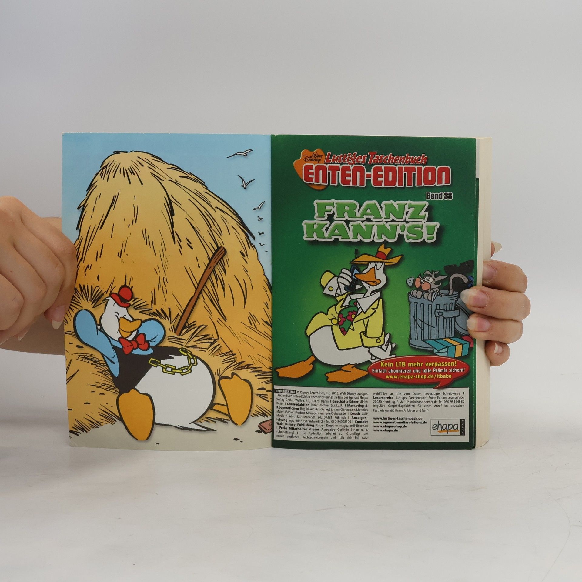 Walt Disney Walt Disney Lustiges Taschenbuch. Enten-Edition. Franz Kann's!