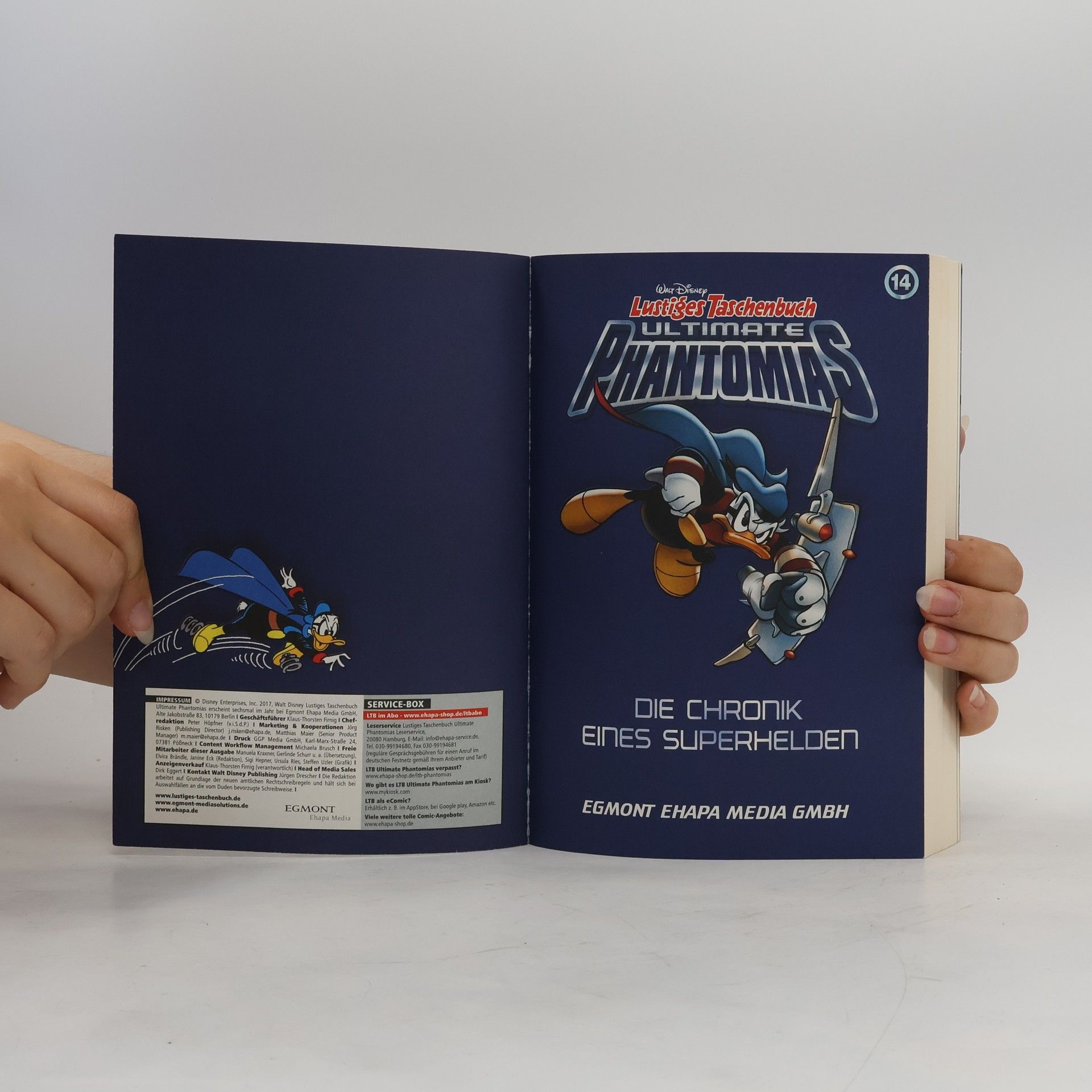 Walt Disney Lustiges Taschenbuch 14. Ultimate Phantomias