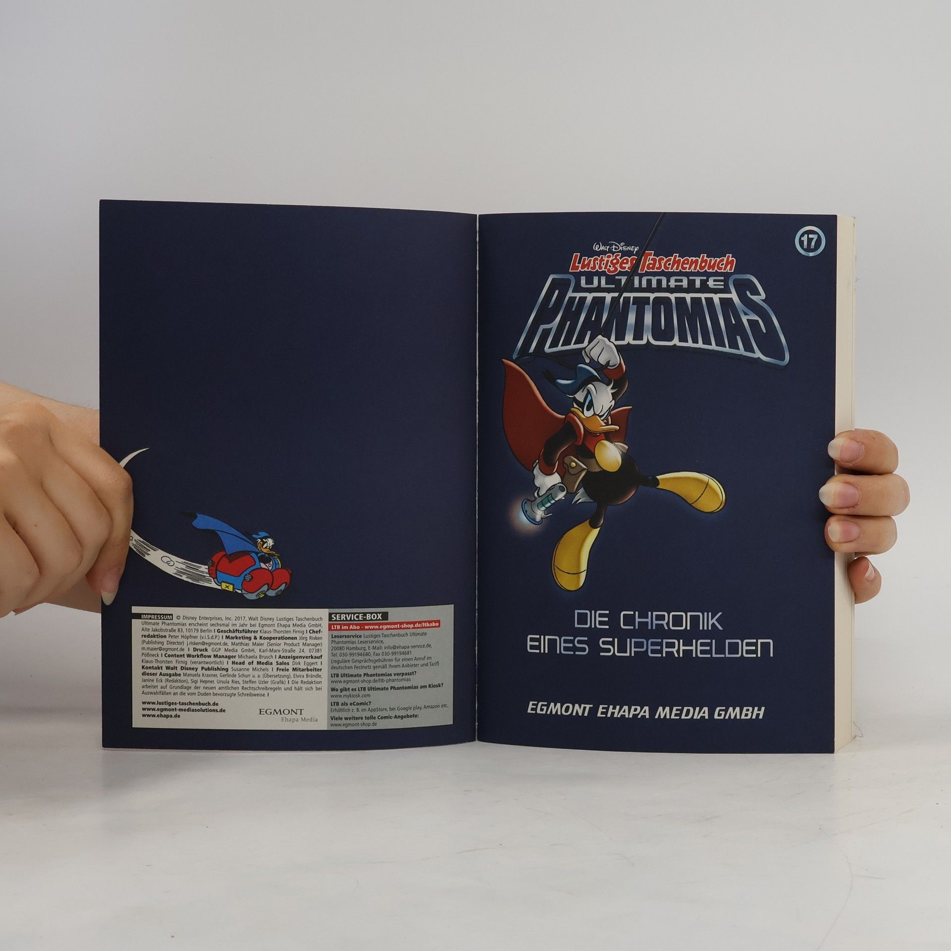 Walt Disney Lustiges Taschenbuch. Ultimate Phantomias 17