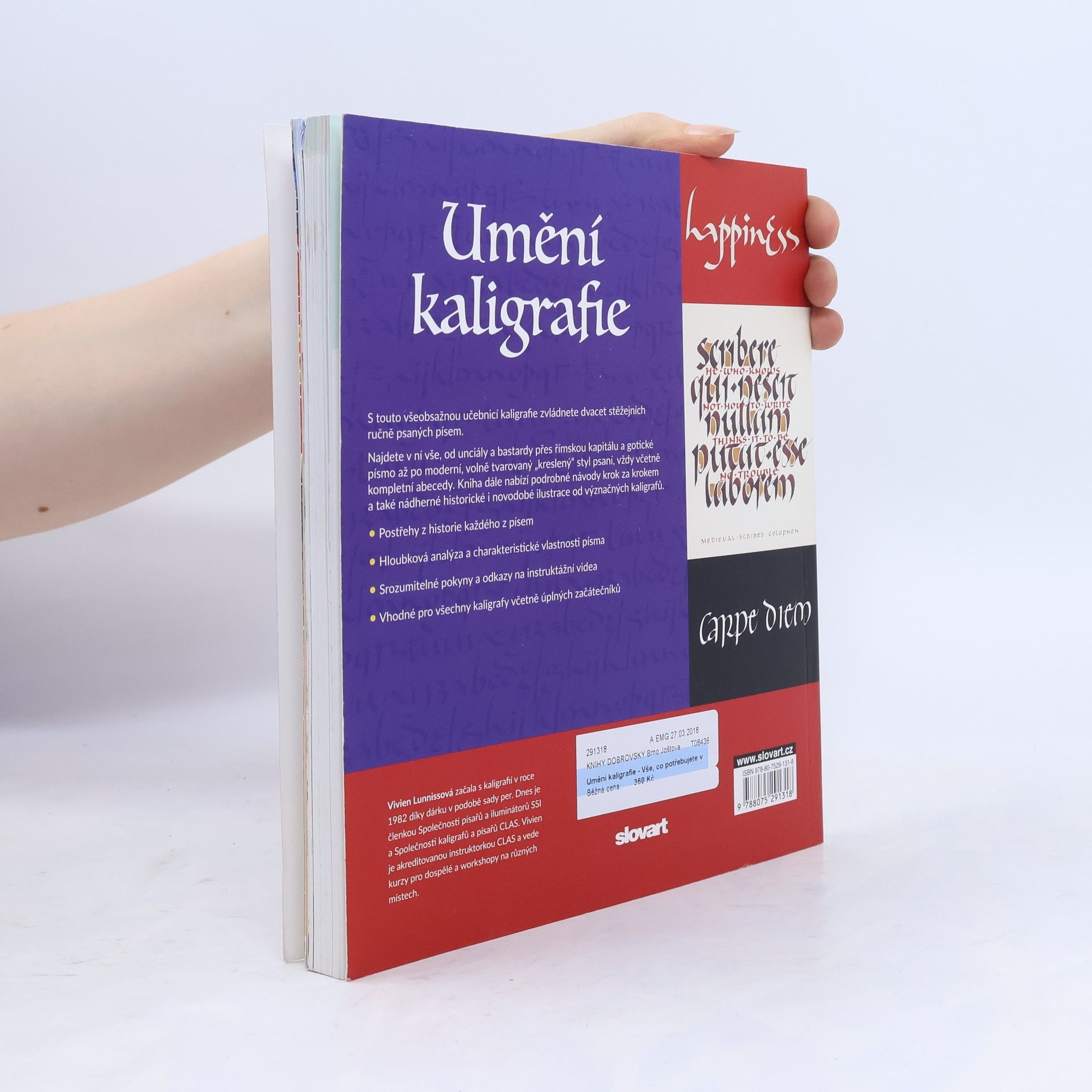 Vivien Lunniss Umění kaligrafie