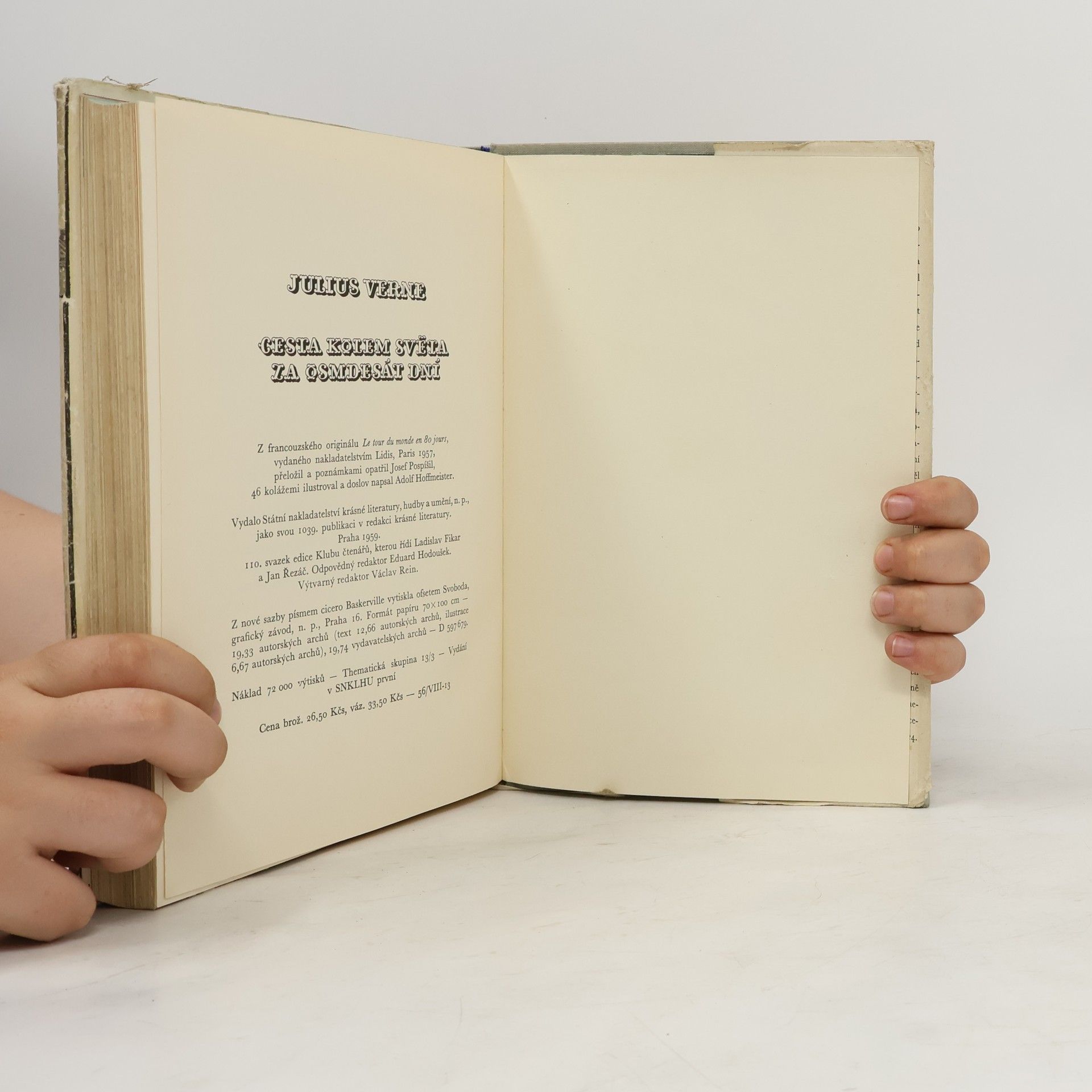 Jules Verne Cesta kolem světa za osmdesát dní