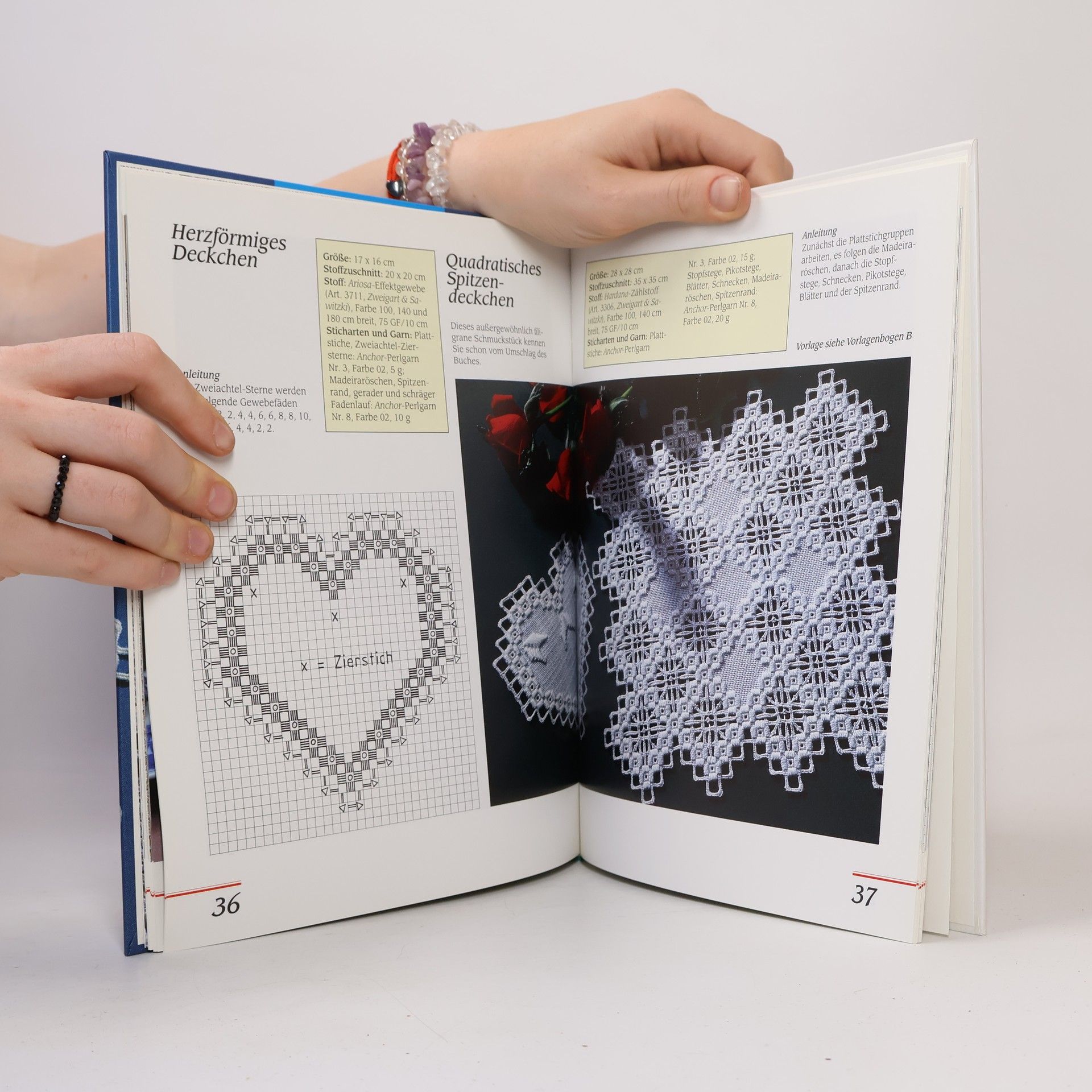 Hildegard Iserlohe Hardanger - Elegante Stickereien