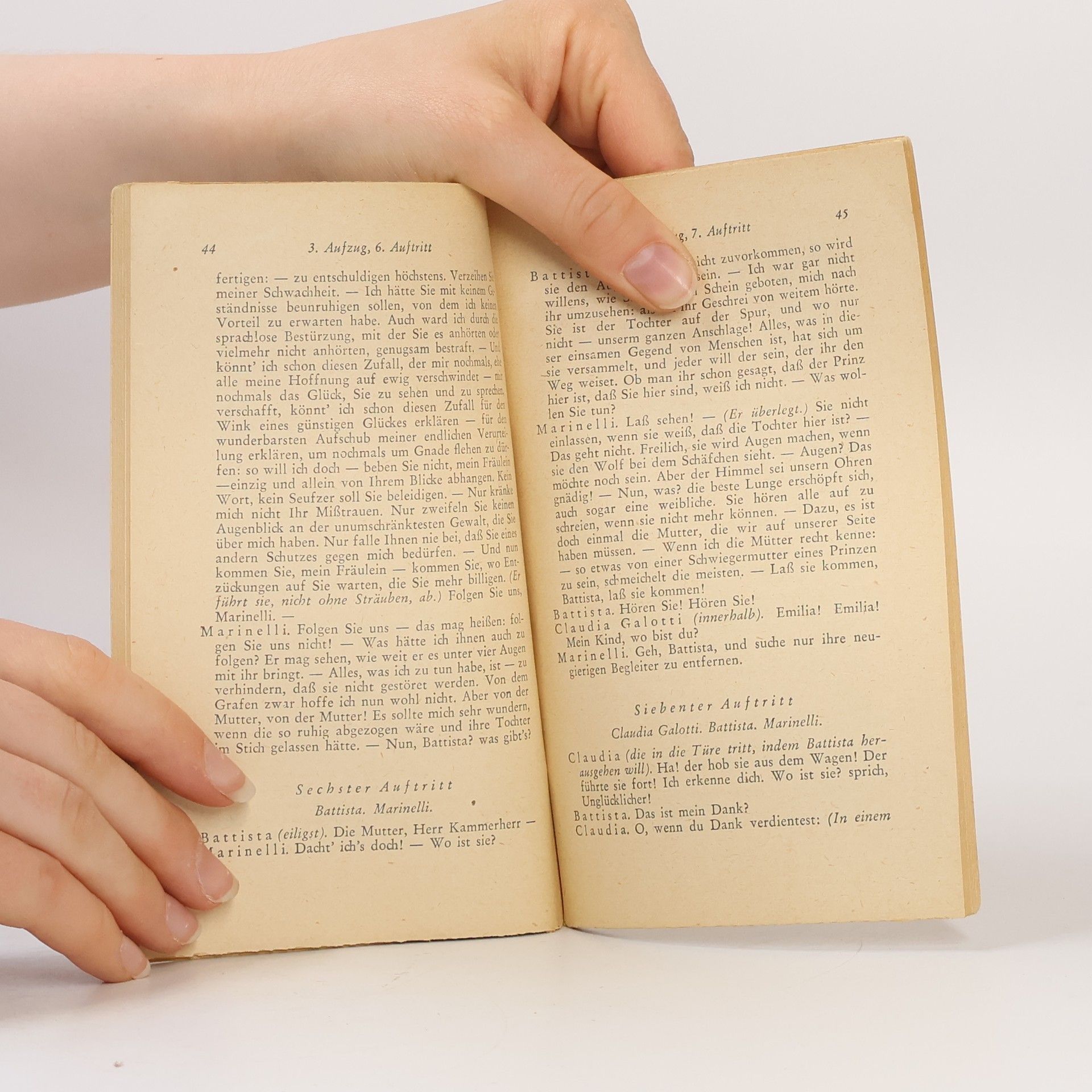 Gotthold Ephraim Lessing Emilia Galotti: Ein Trauerspiel in fünf Aufzügen