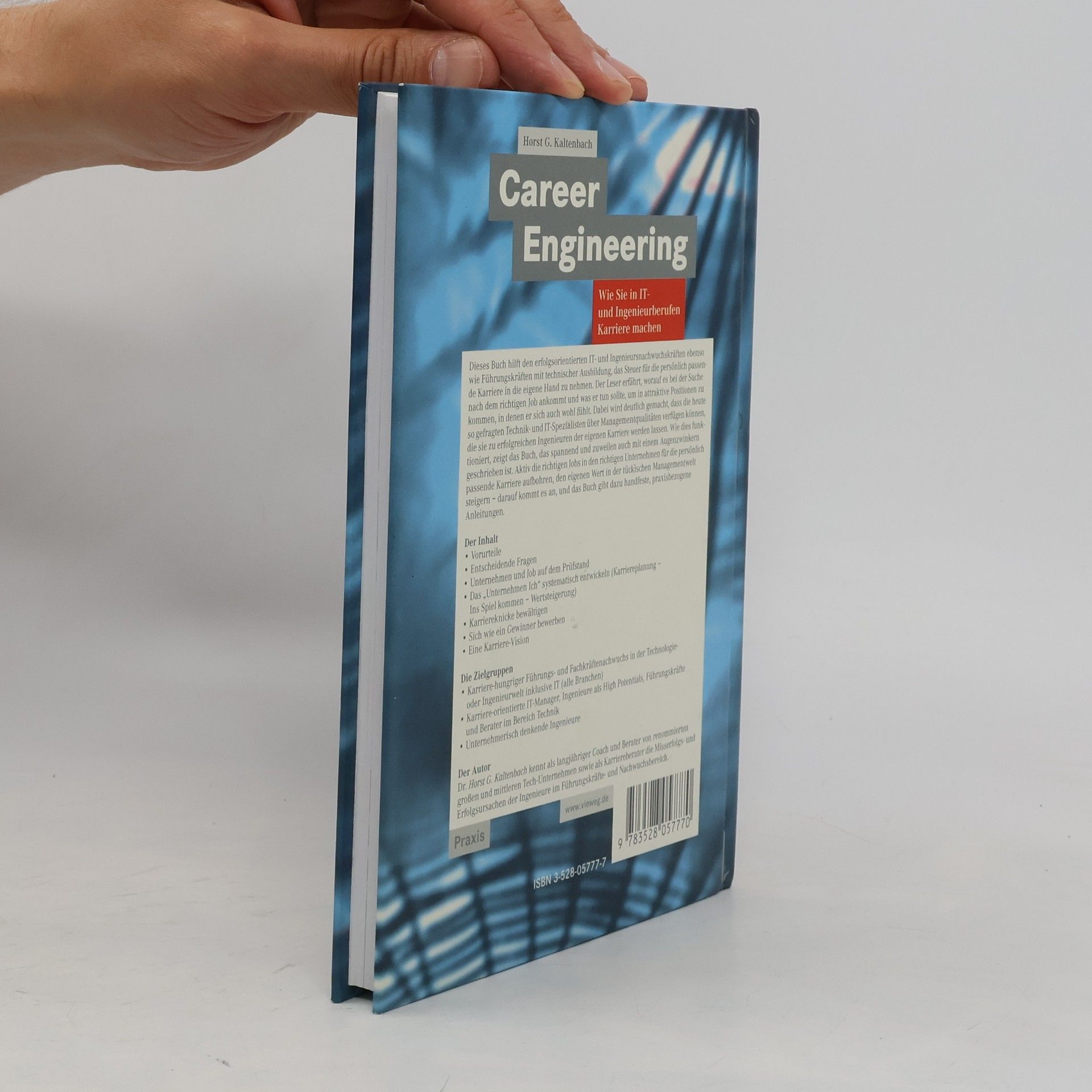 Horst G. Kaltenbach Career Engineering