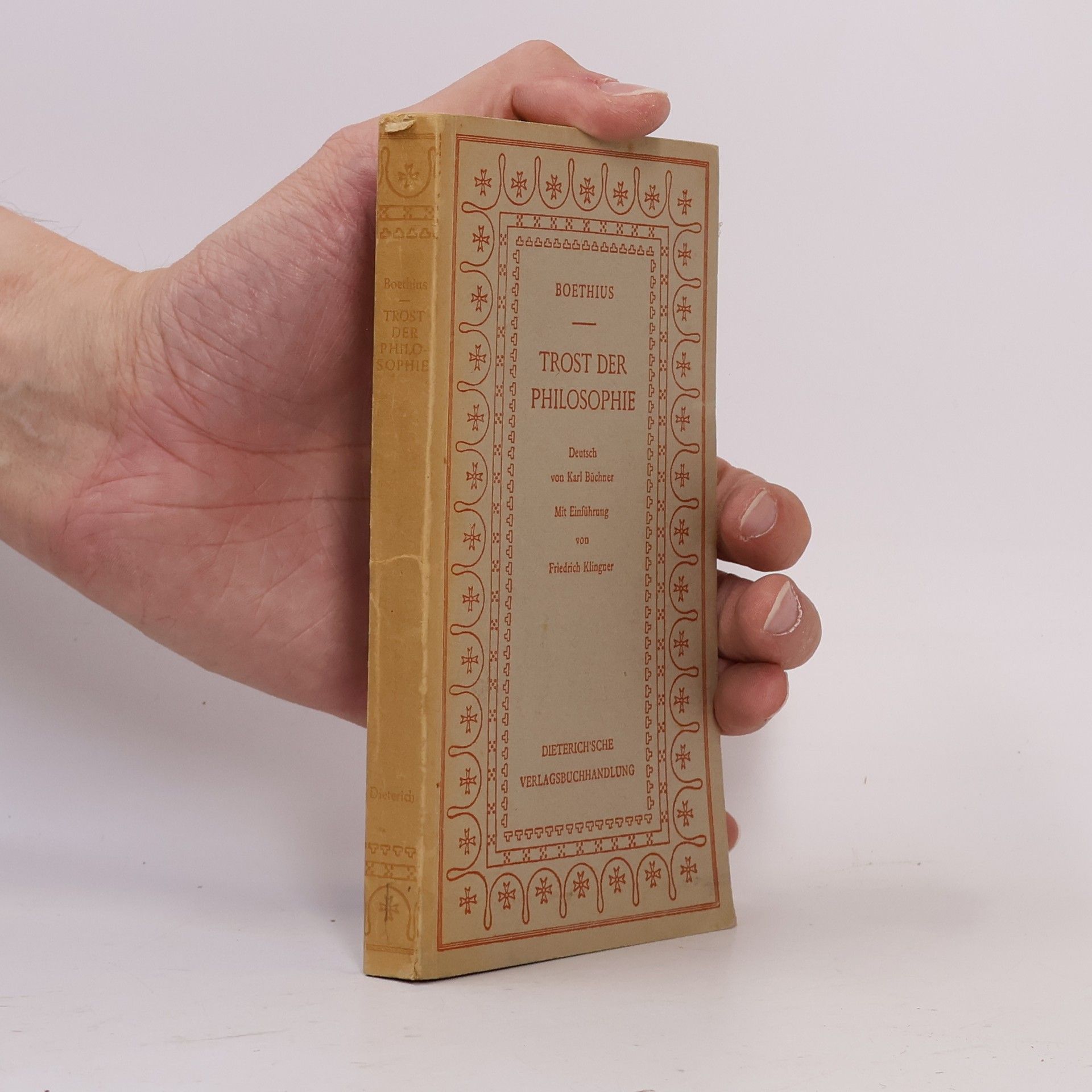 Anitius Manlius Torquatus Severinus Boëthius Trost der Philosophie