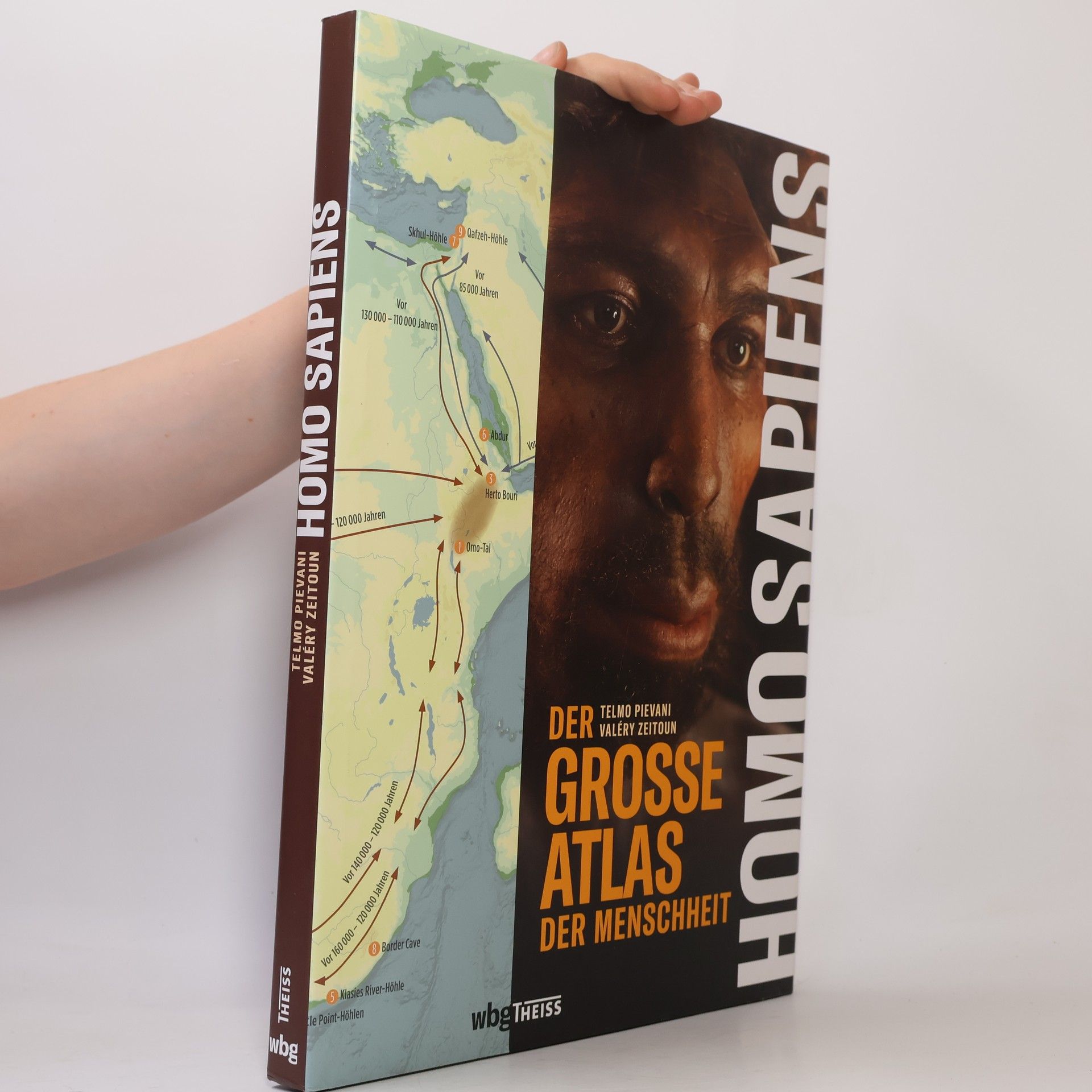 Valéry Zeitoun Der große Atlas der Menschheit - Homo Sapiens