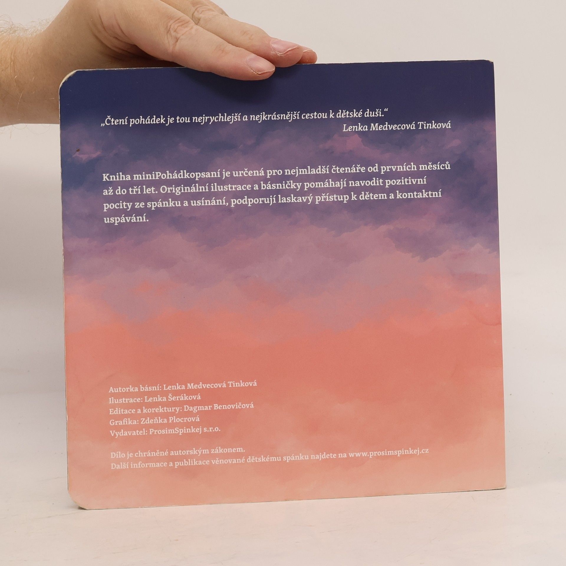 Lenka Medvecová Tinková Mini pohádkopsaní