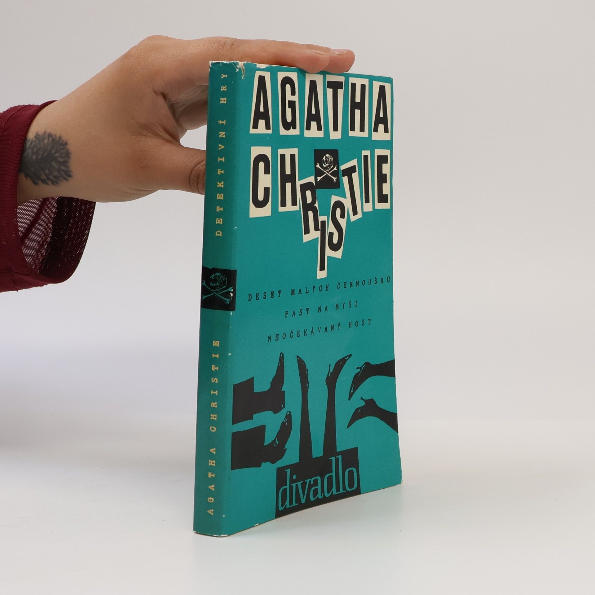 Agatha Christie Detektivní hry. Deset malých černoušků, Past na myši, Neočekávaný host