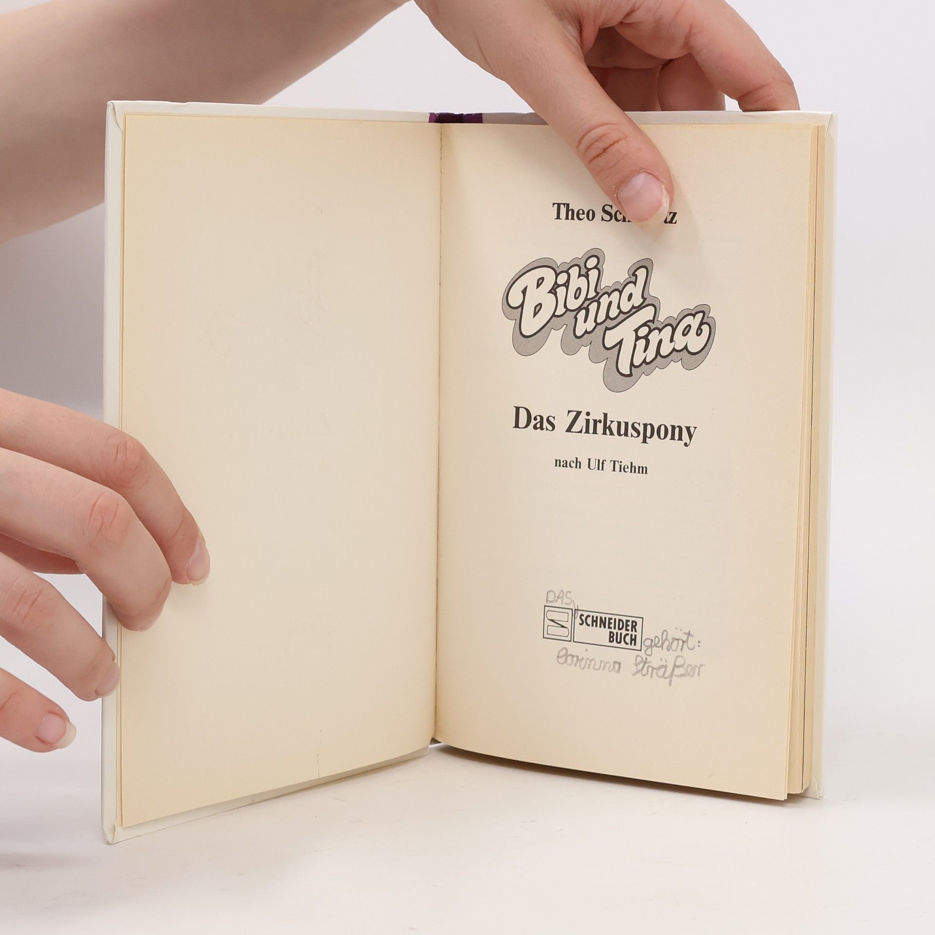 Theo Schwartz Bibi und Tina. Das Zirkuspony