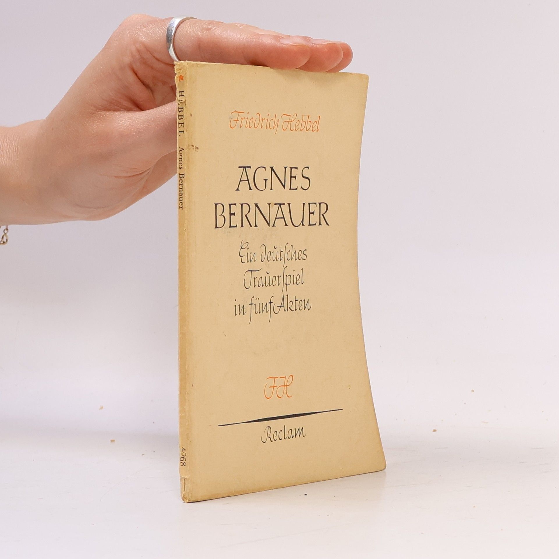 Christian Friedrich Hebbel Agnes Bernauer