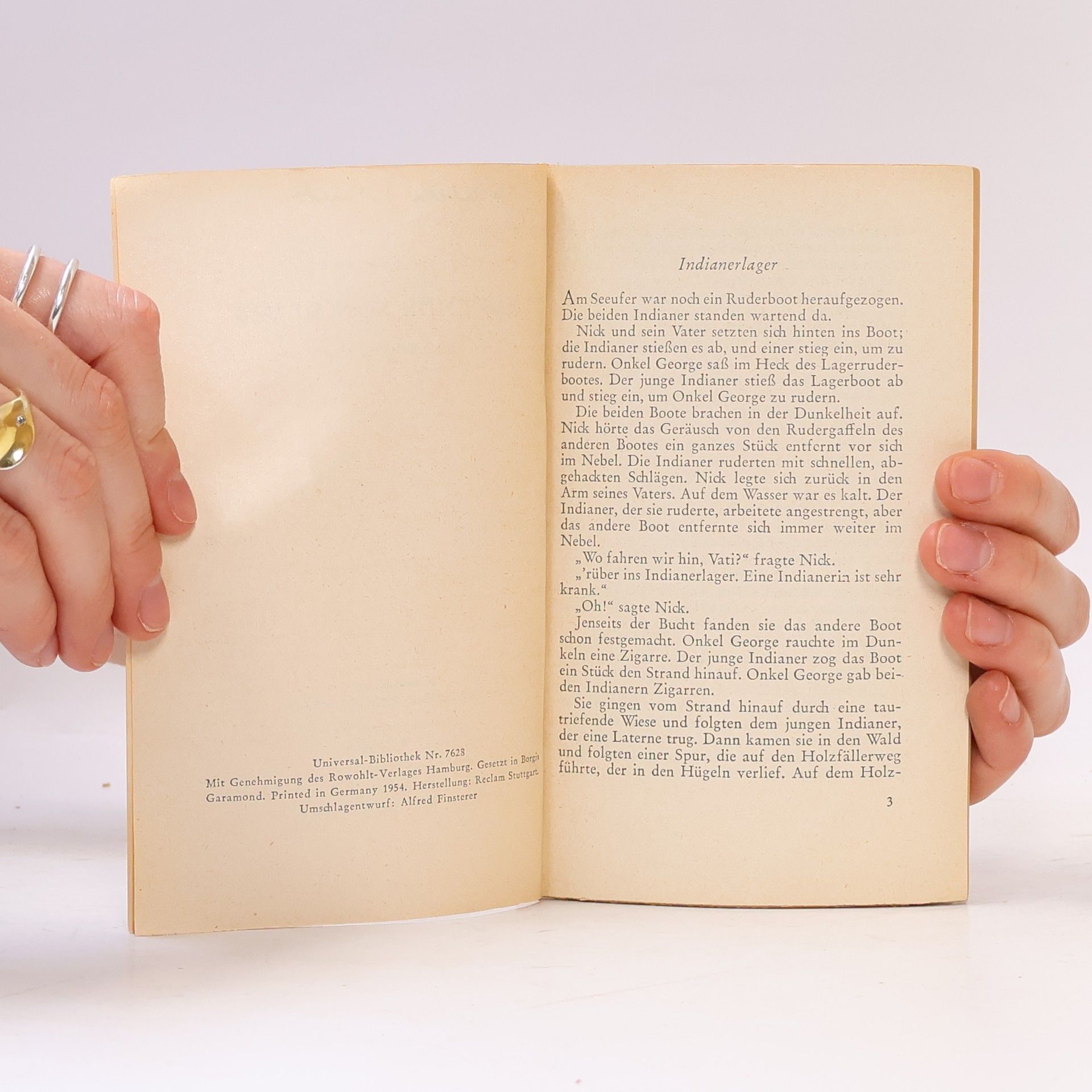 Ernest Hemingway Das Ende von Etwas