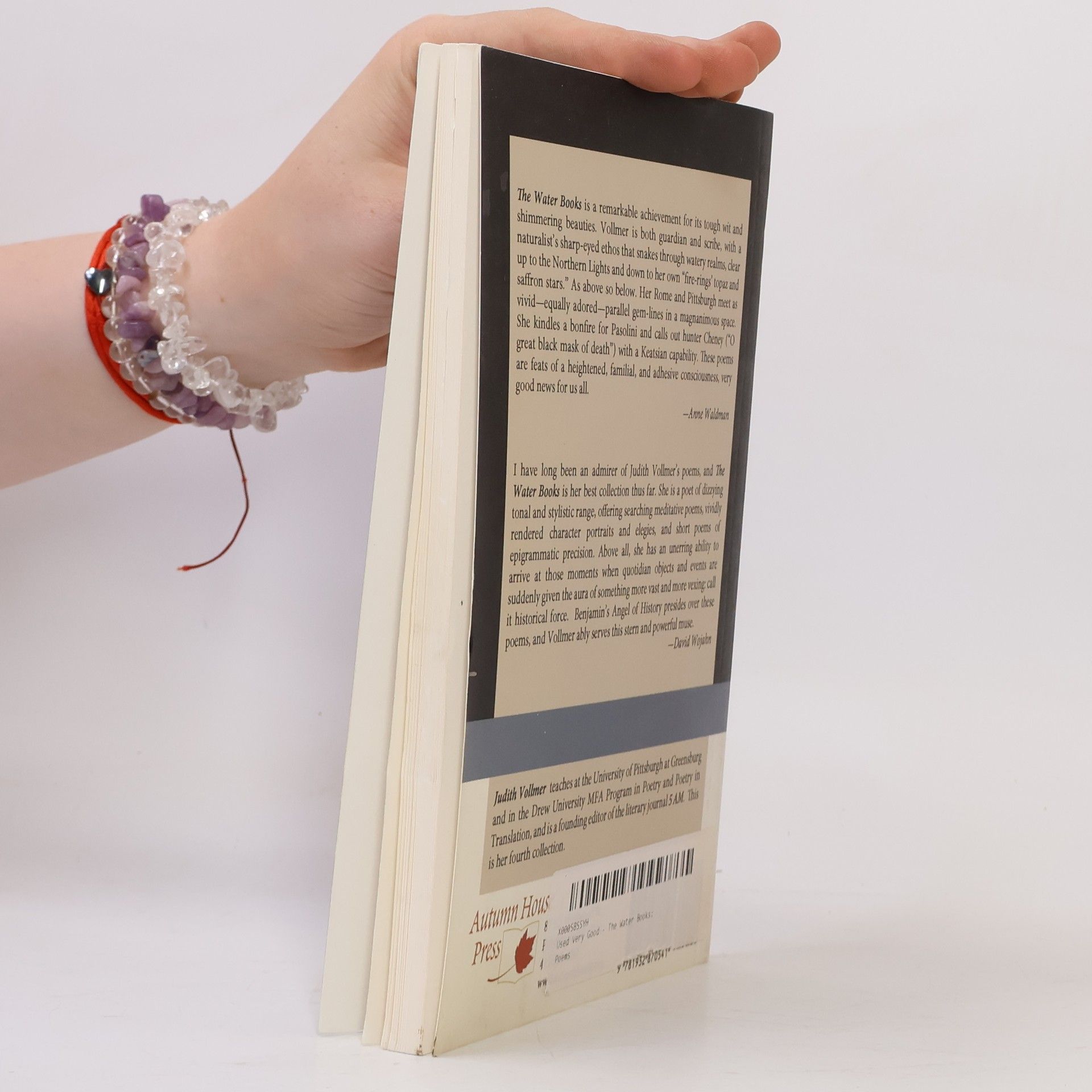 Judith Vollmer Autumn House Poetry: Water Books