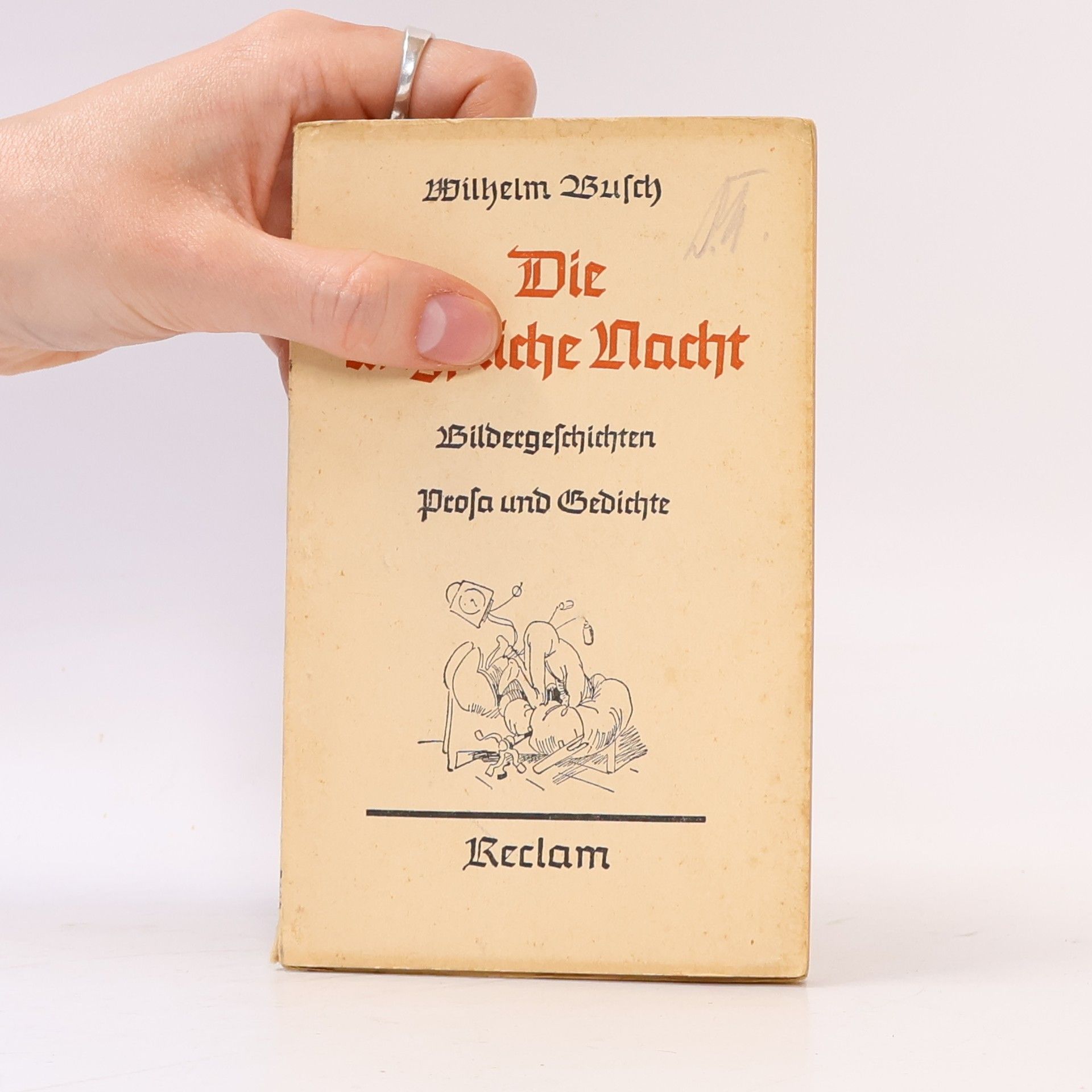 Wilhelm Busch Die Ängstliche Nacht