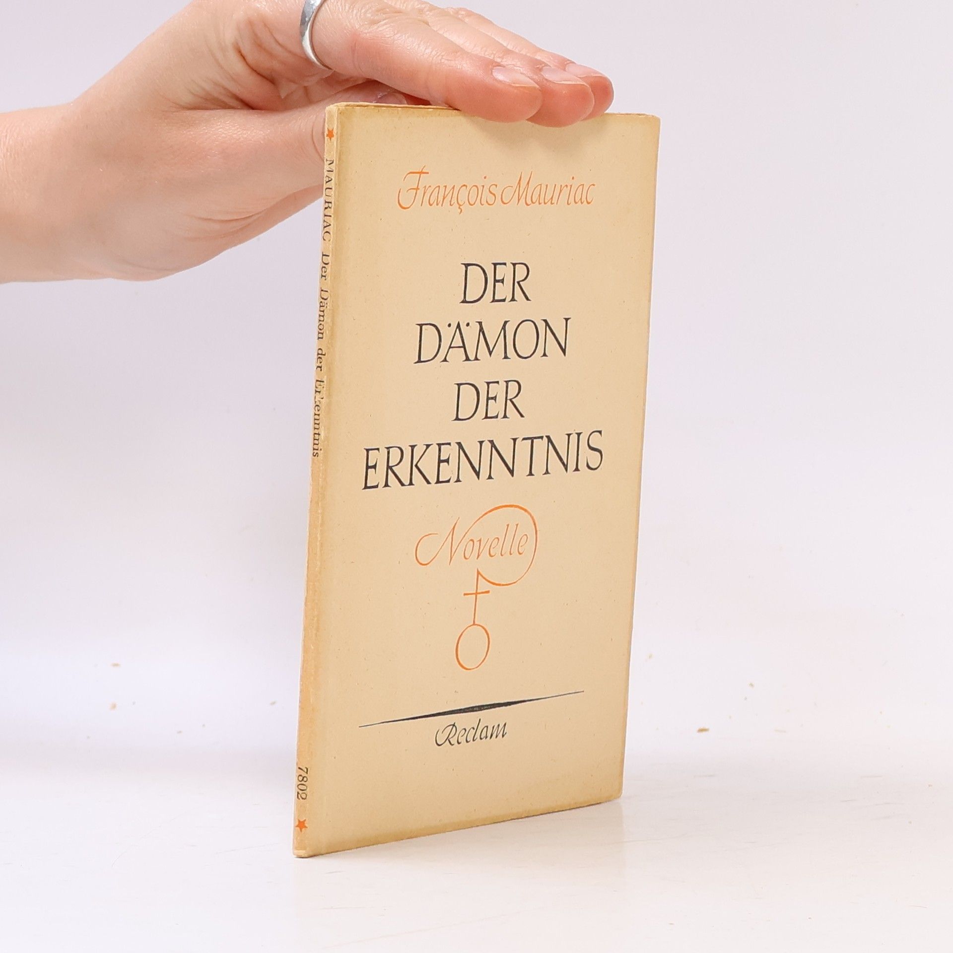 François Mauriac Der Dämon der Erkenntnis