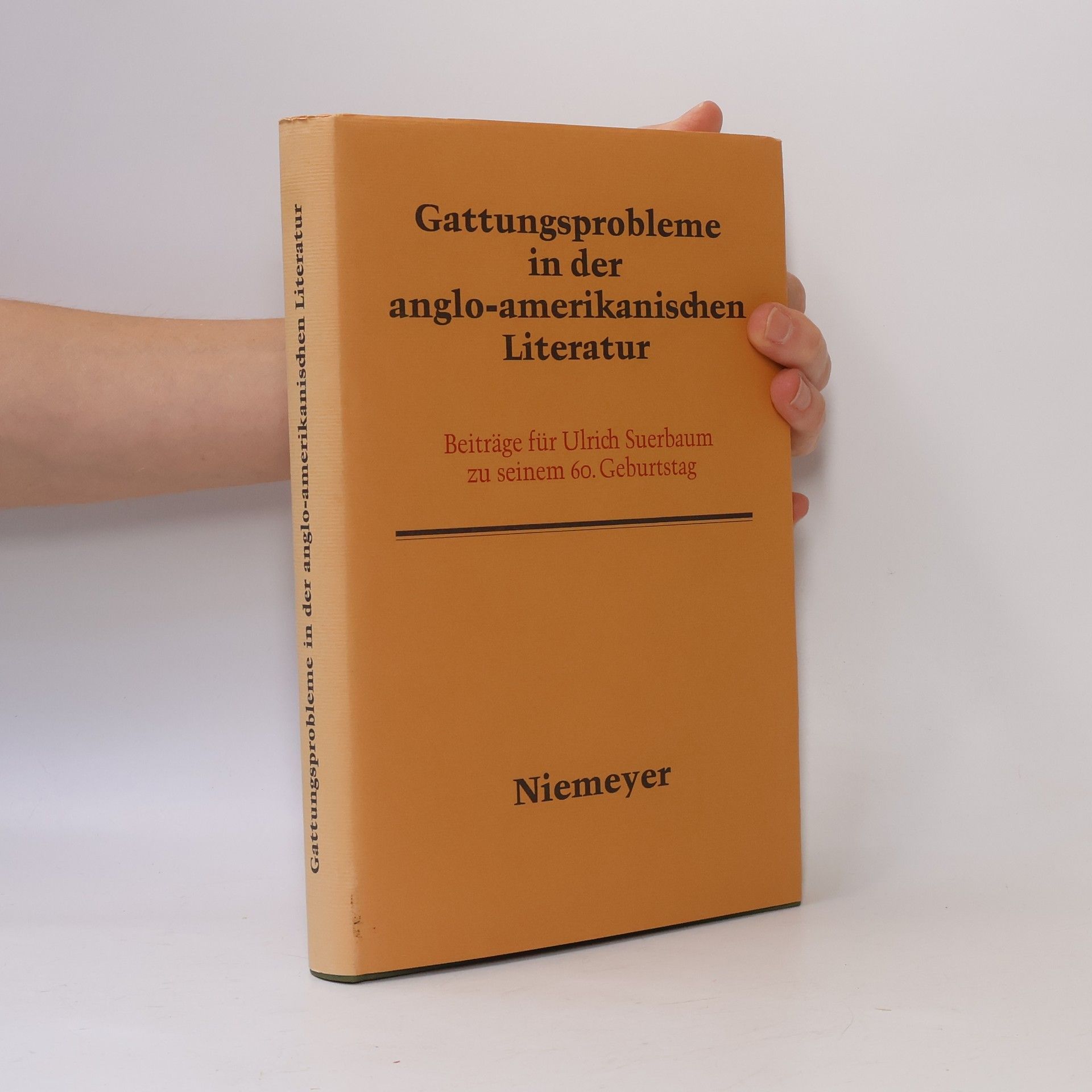 Raimund Borgmeier Gattungsprobleme in der anglo-amerikanischen Literatur