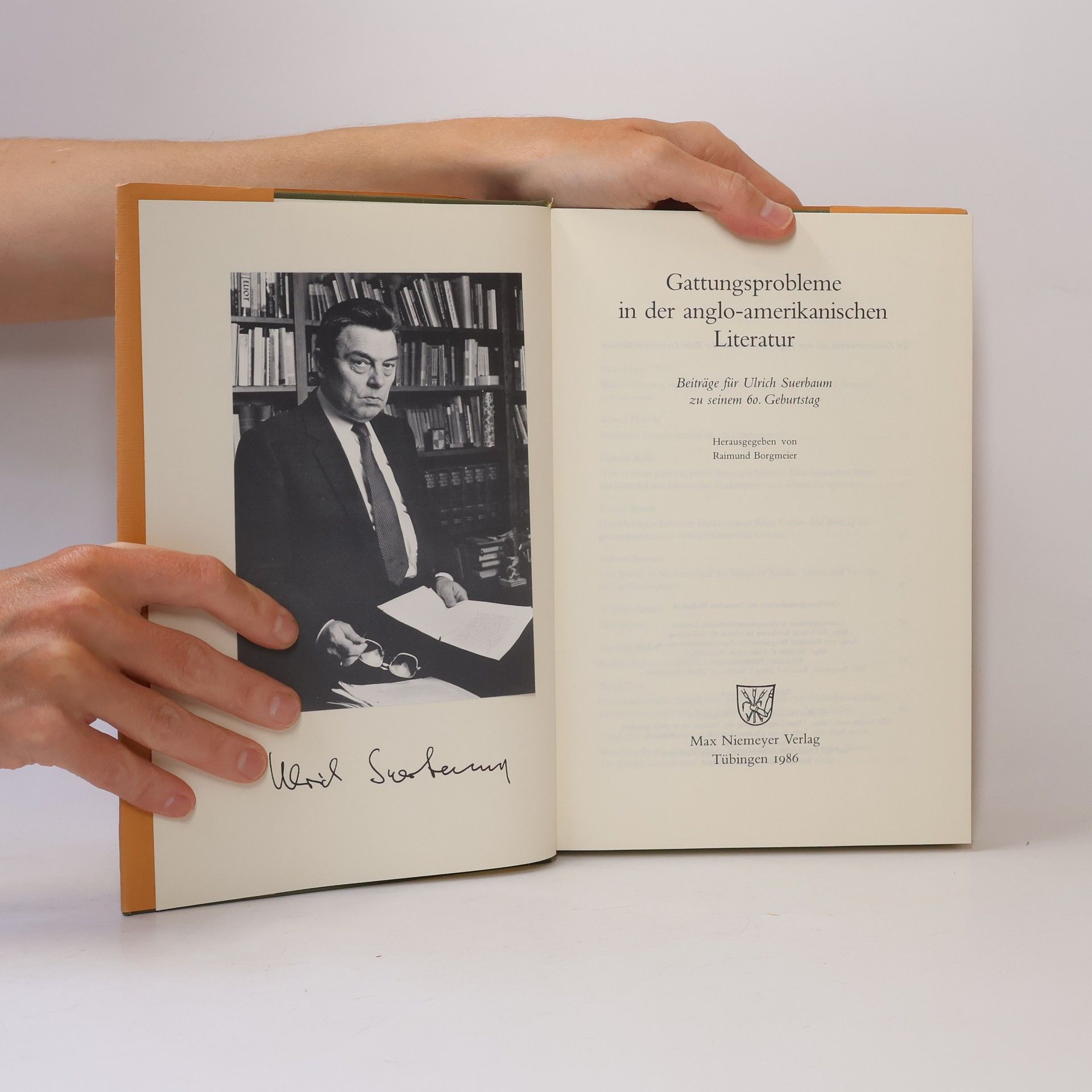 Raimund Borgmeier Gattungsprobleme in der anglo-amerikanischen Literatur